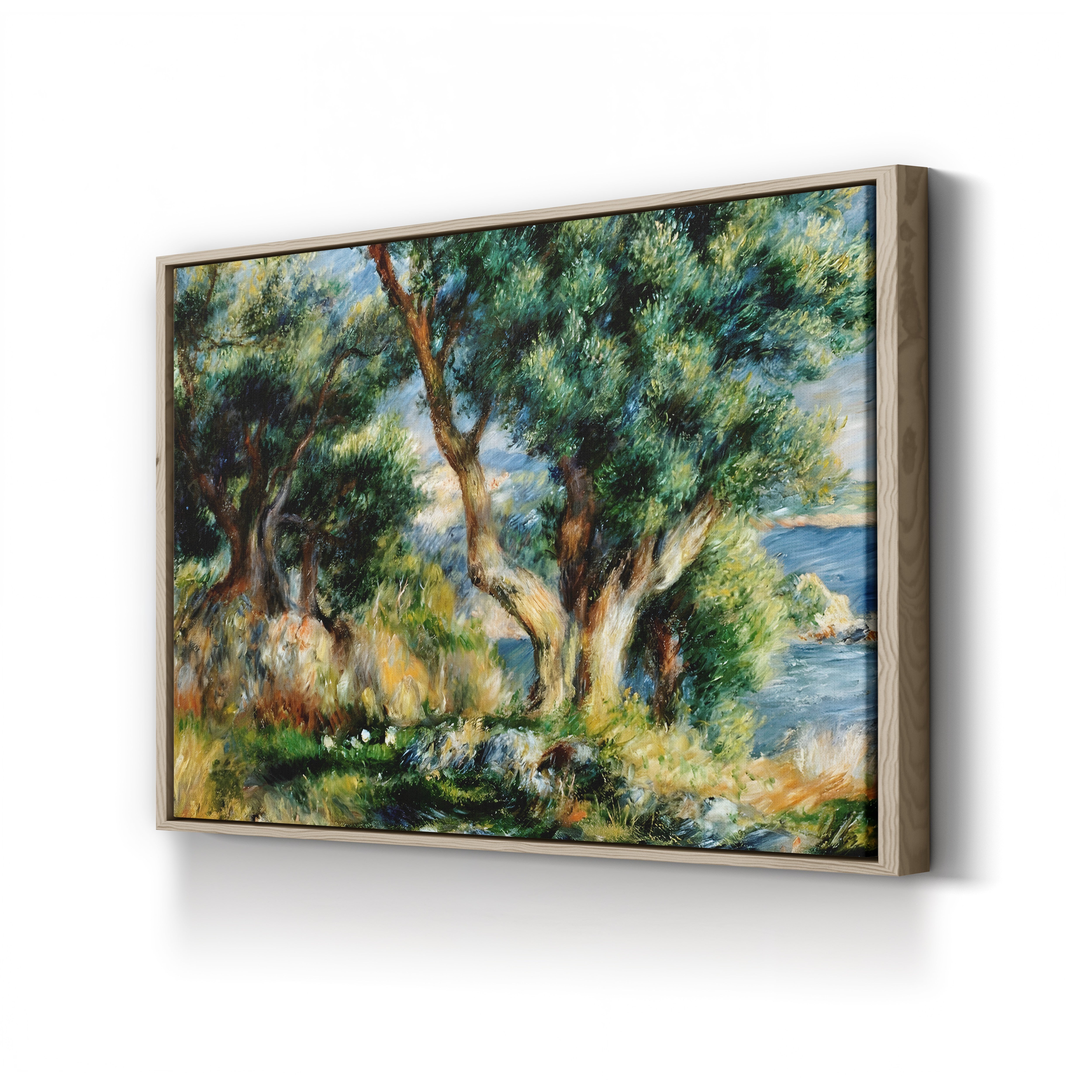 Landscape Near Menton – Renoir Wall Art | Impressionist Landscape