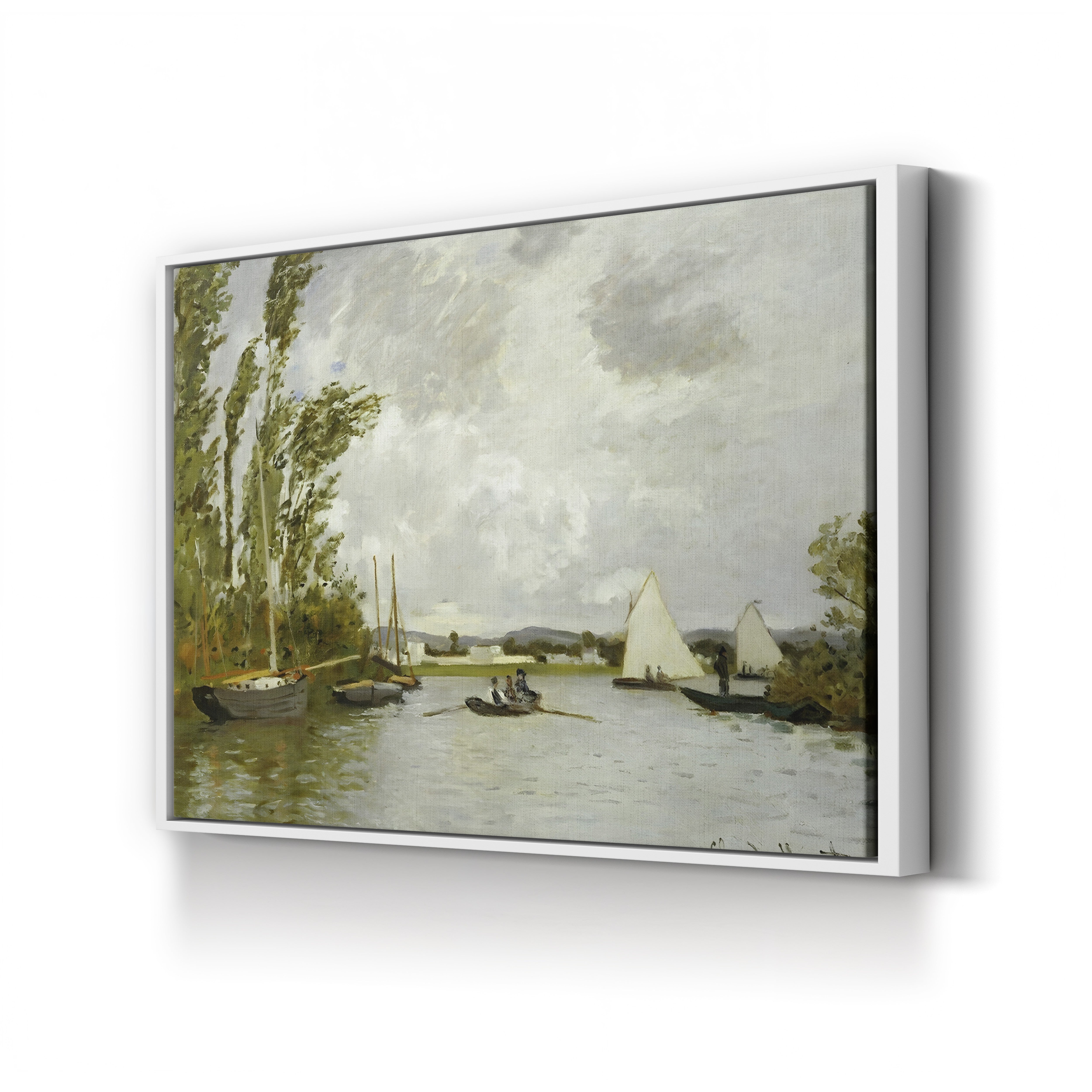 The Little Branch of the Seine at Argenteuil (Le Petit Bras de la Seine à Argenteuil), 1872 by Claude Monet