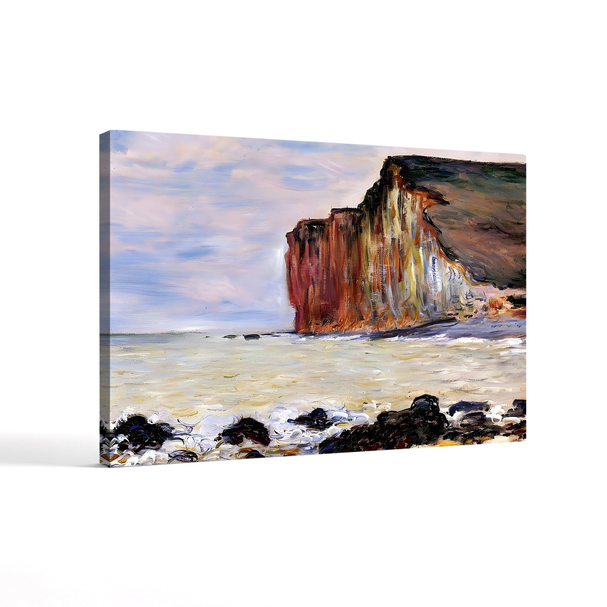 Les Petites Dalles, Pourville, 1881 by Claude Monet