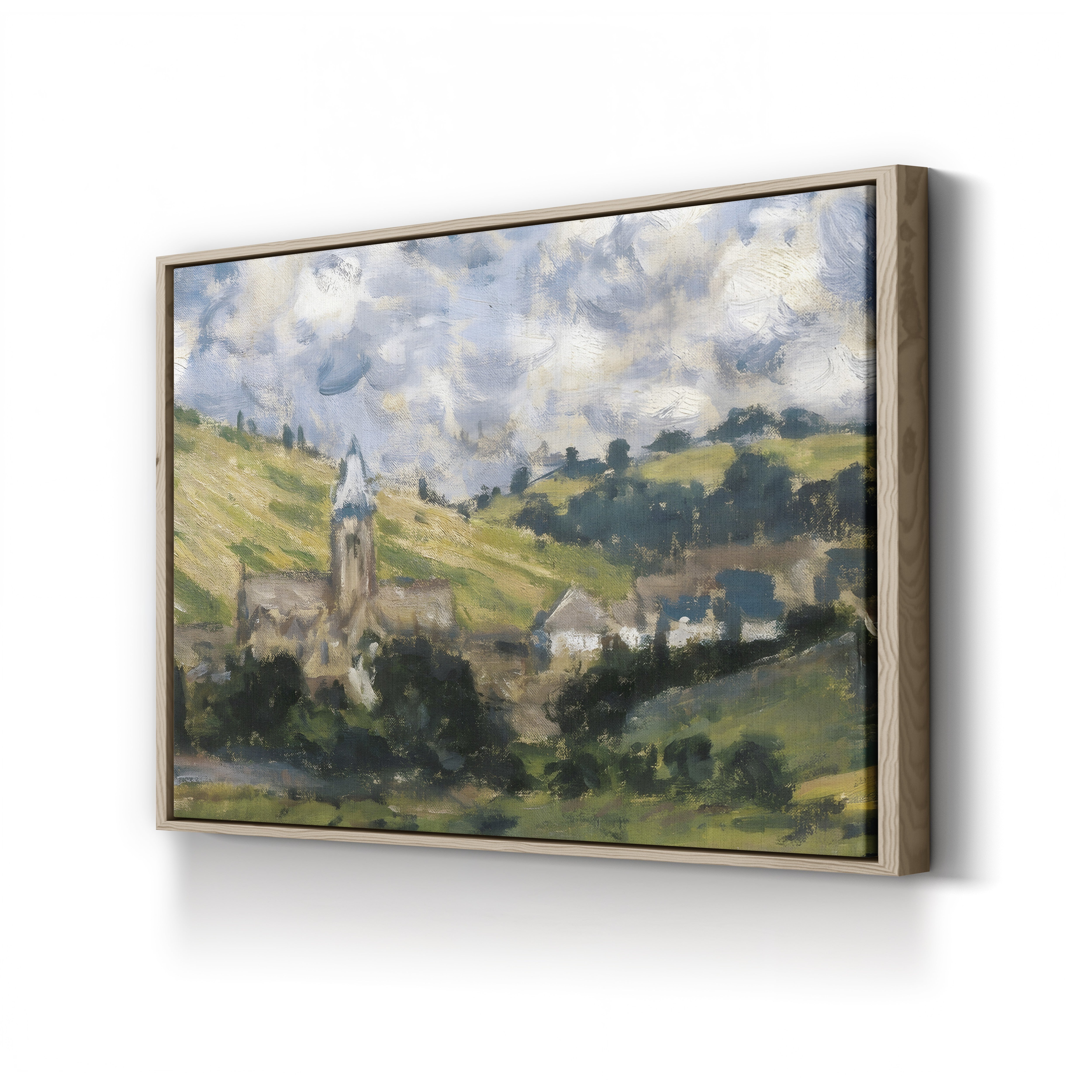 The Village of Vétheuil (Le Village de Vétheuil), 1879 by Claude Monet
