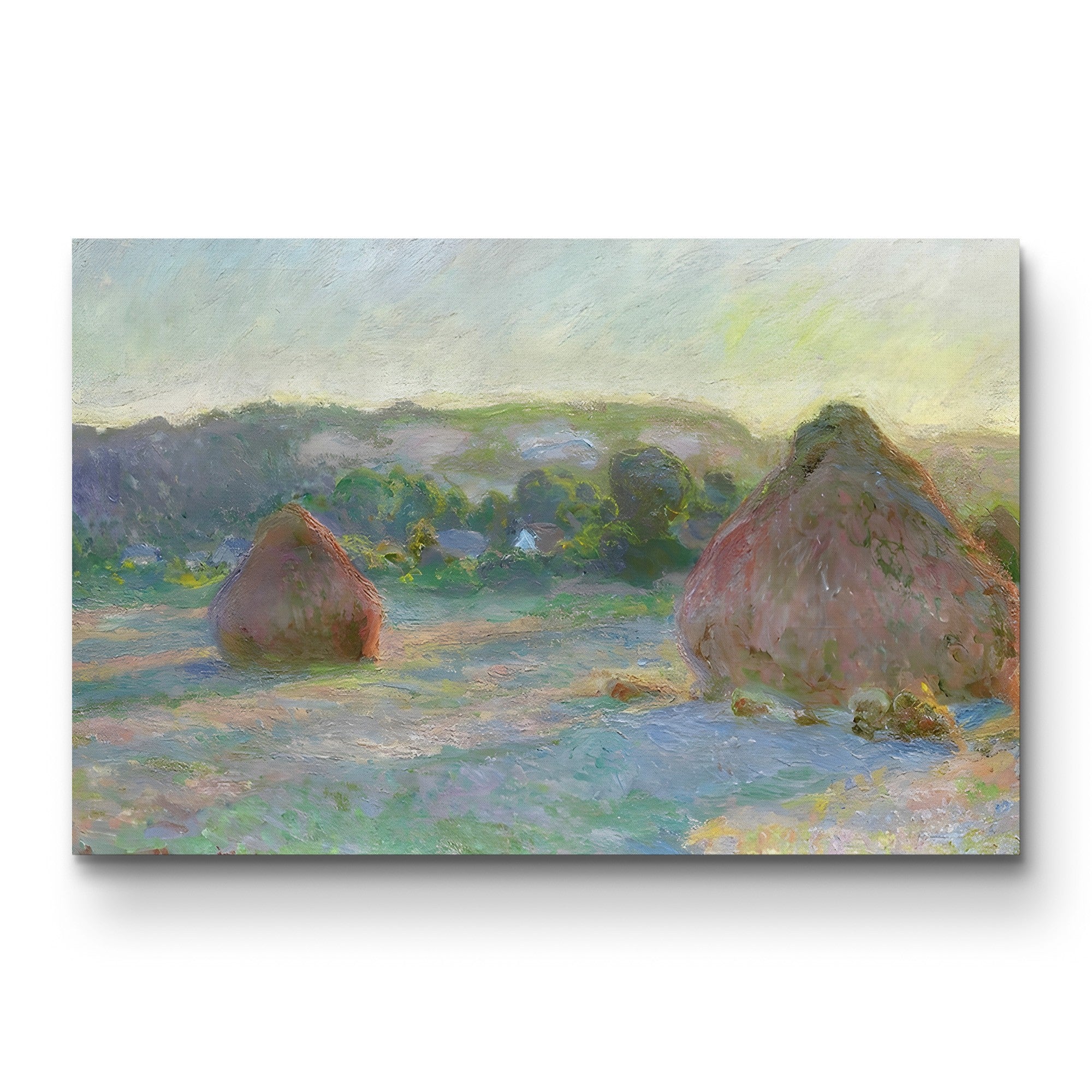 Stacks of Wheat, End of Summer (Meules, fin de l’été), 1890-91 by Claude Monet