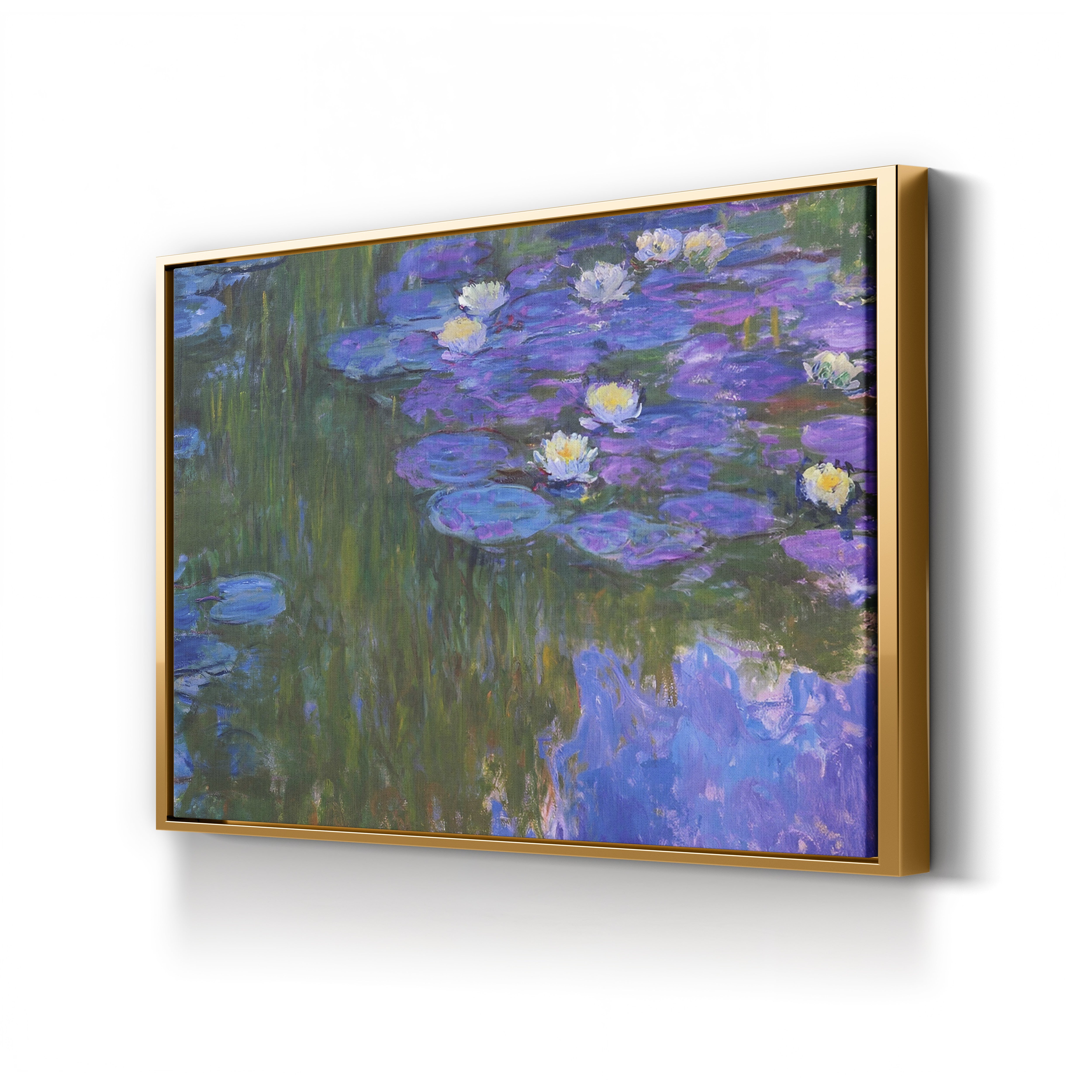 Water Lilies in Bloom (Nymphéas en Fleur), 1914-1917 by Claude Monet