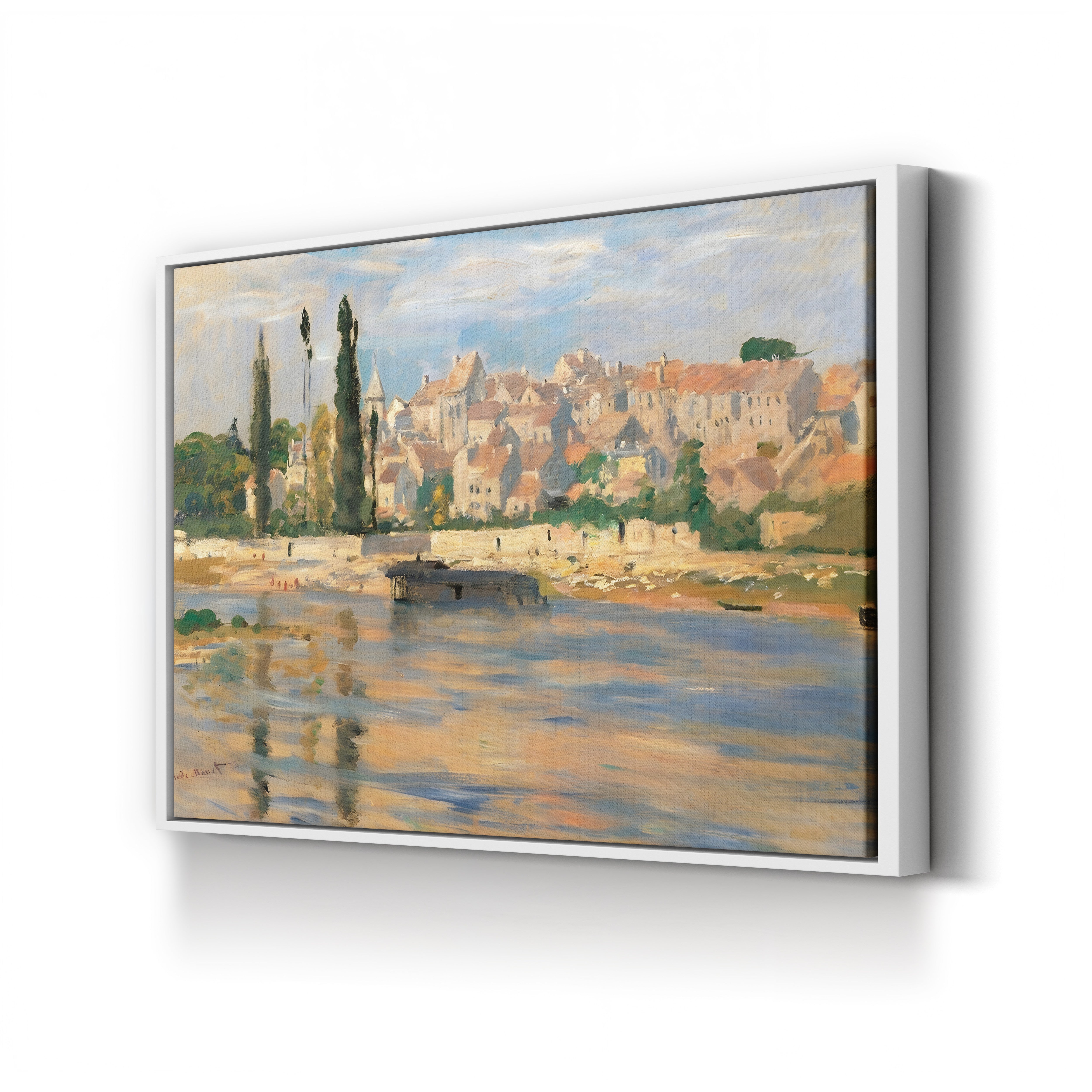 Carrières-Saint-Denis, 1872 – Claude Monet Wall Art | Musée d'Orsay Impressionist Seine Canvas Print