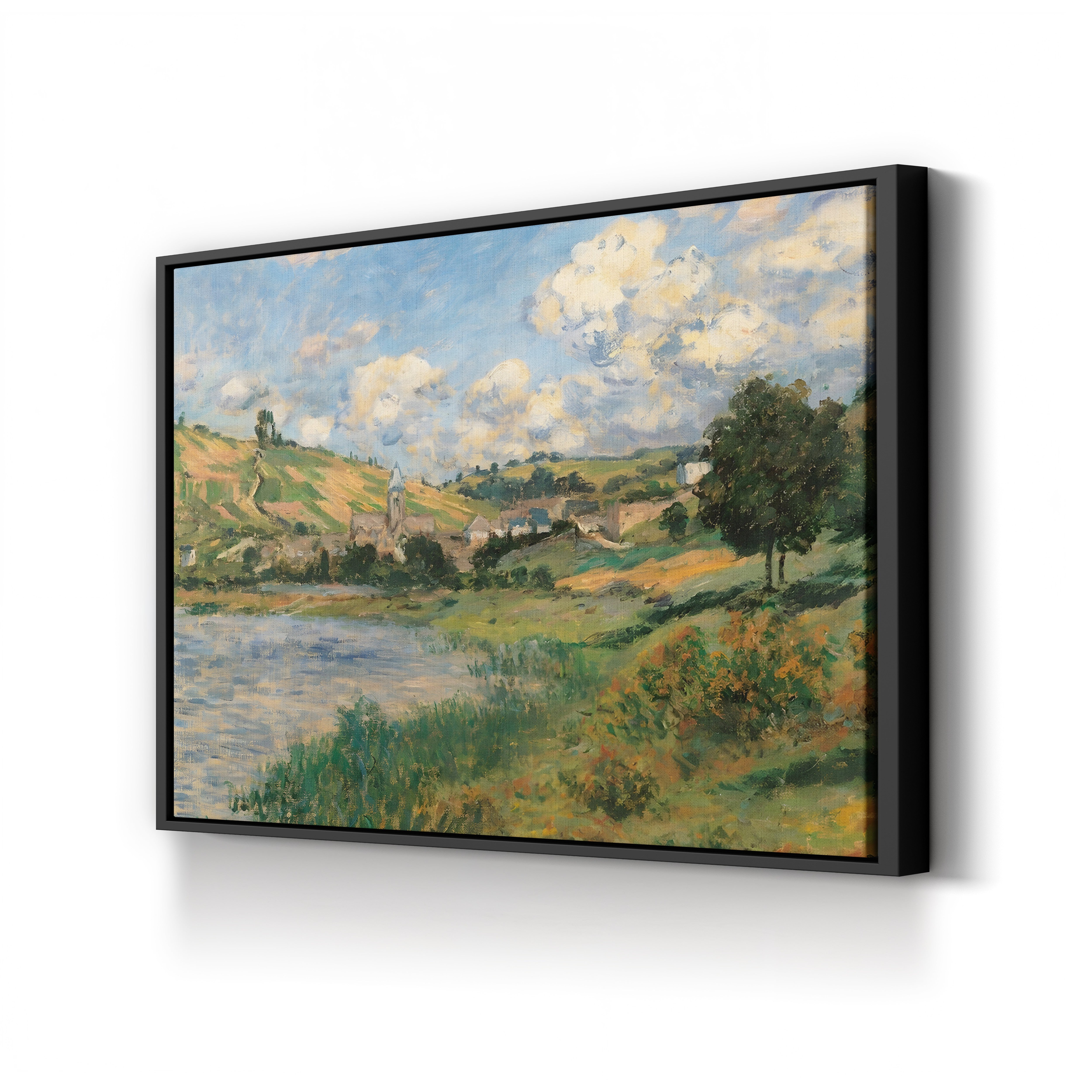 Landscape, Vétheuil (Paysage, Vétheuil), 1879 by Claude Monet