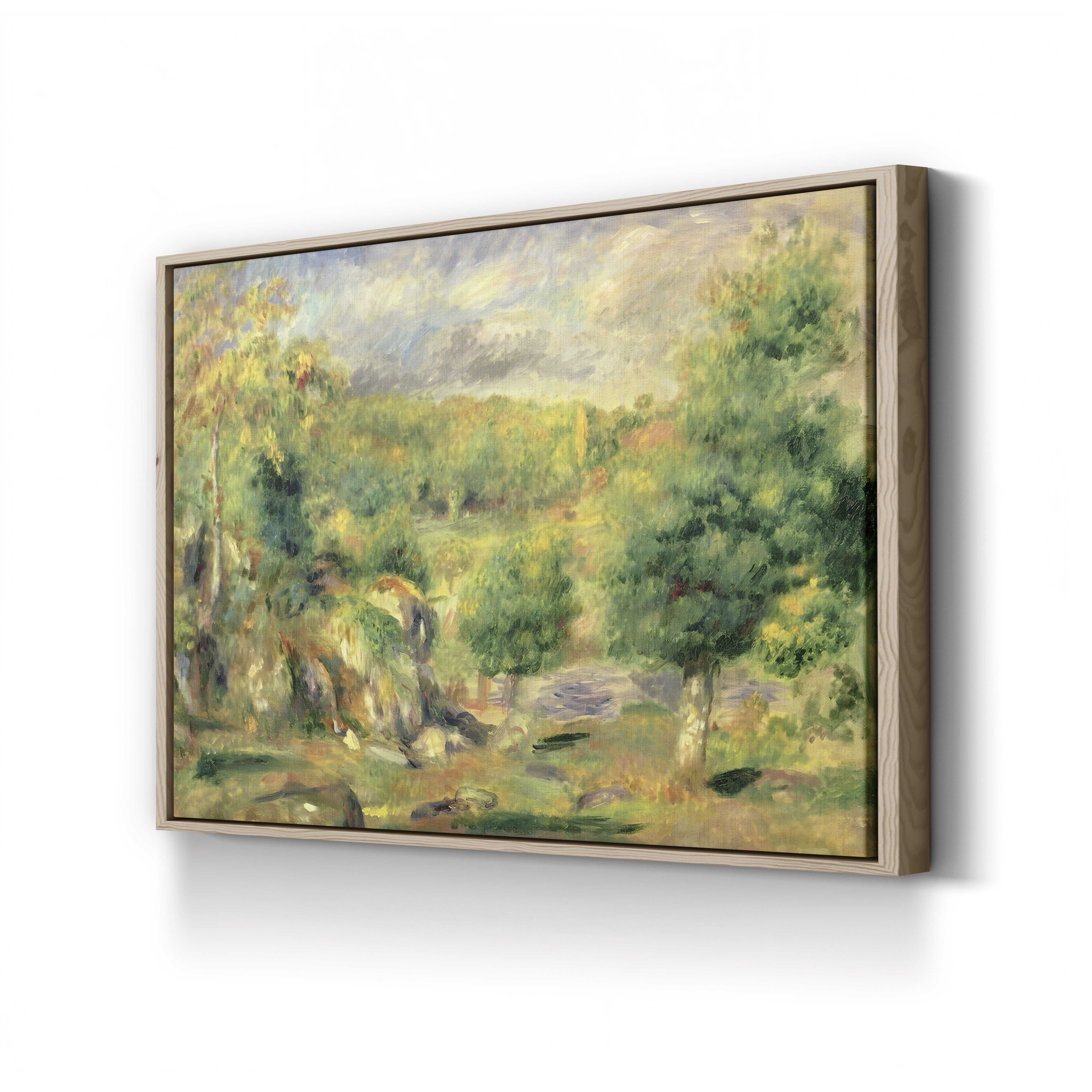 Pont-Aven, 1892 – Renoir Wall Art | Impressionist Landscape Canvas