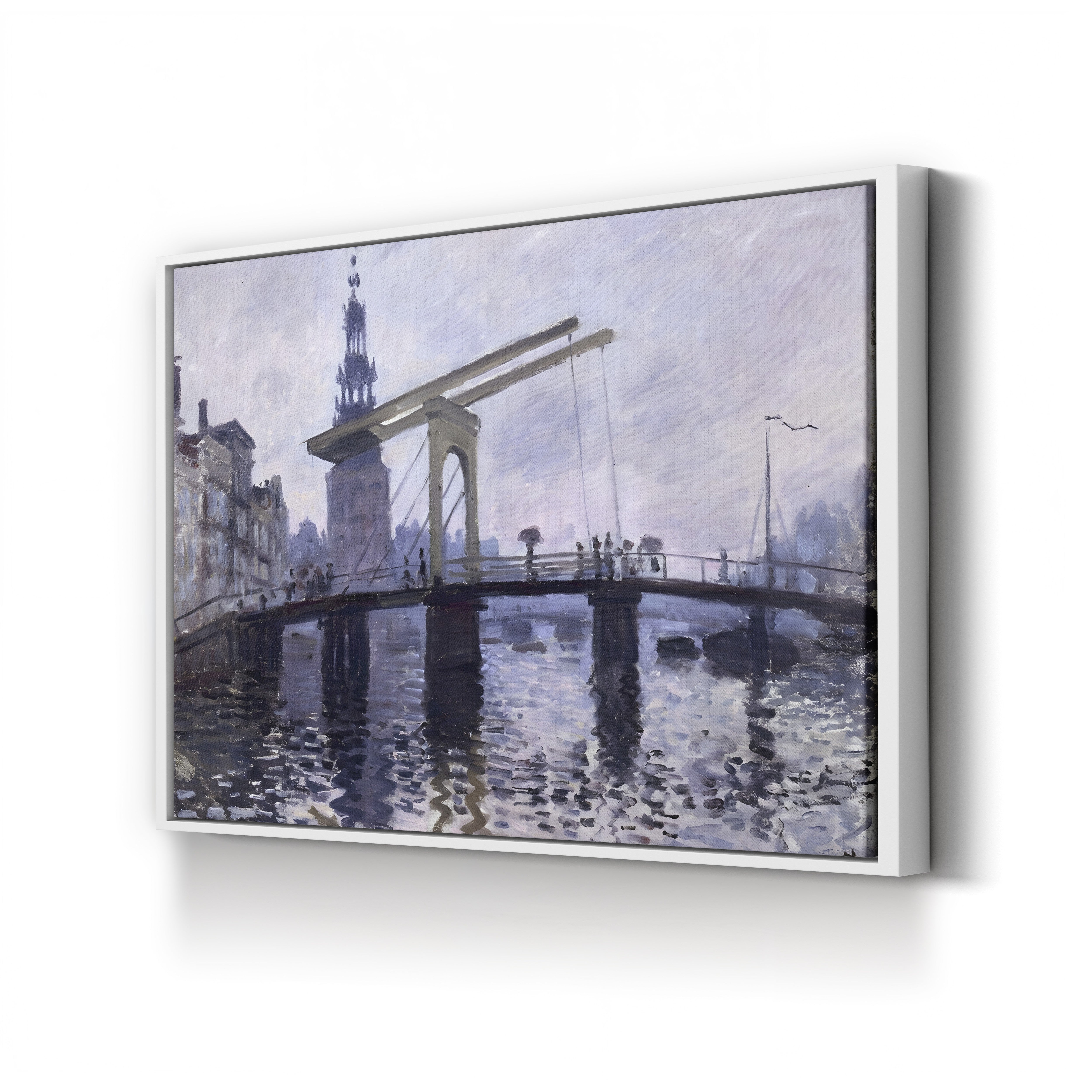 The Bridge, Amsterdam (Le Pont, Amsterdam), 1874 by Claude Monet