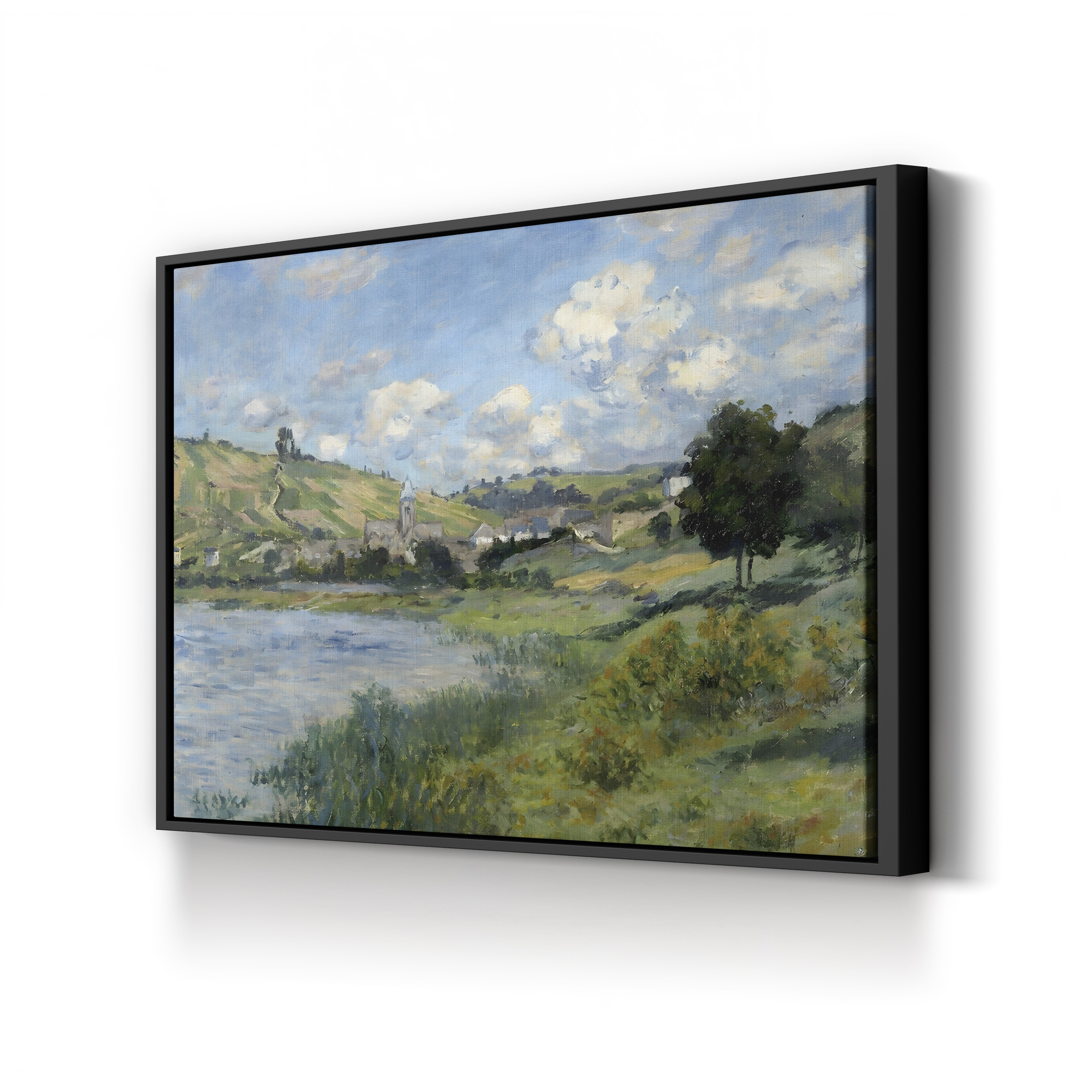 Landscape at Vétheuil (Paysage, Vétheuil), 1879 by Claude Monet