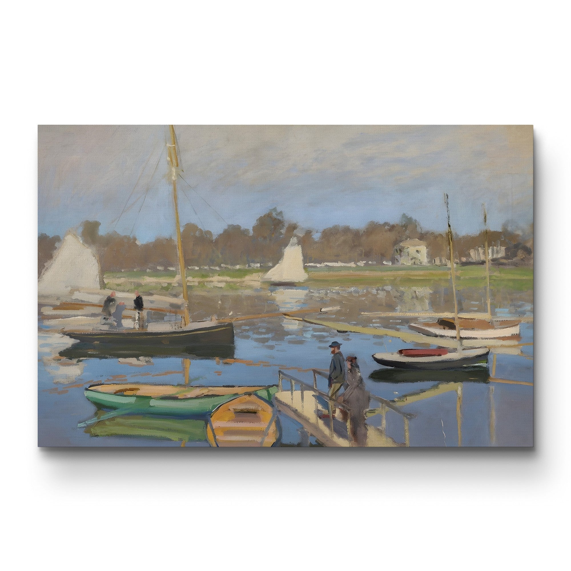 The Argenteuil Basin (Le Bassin d’Argenteuil) by Claude Monet