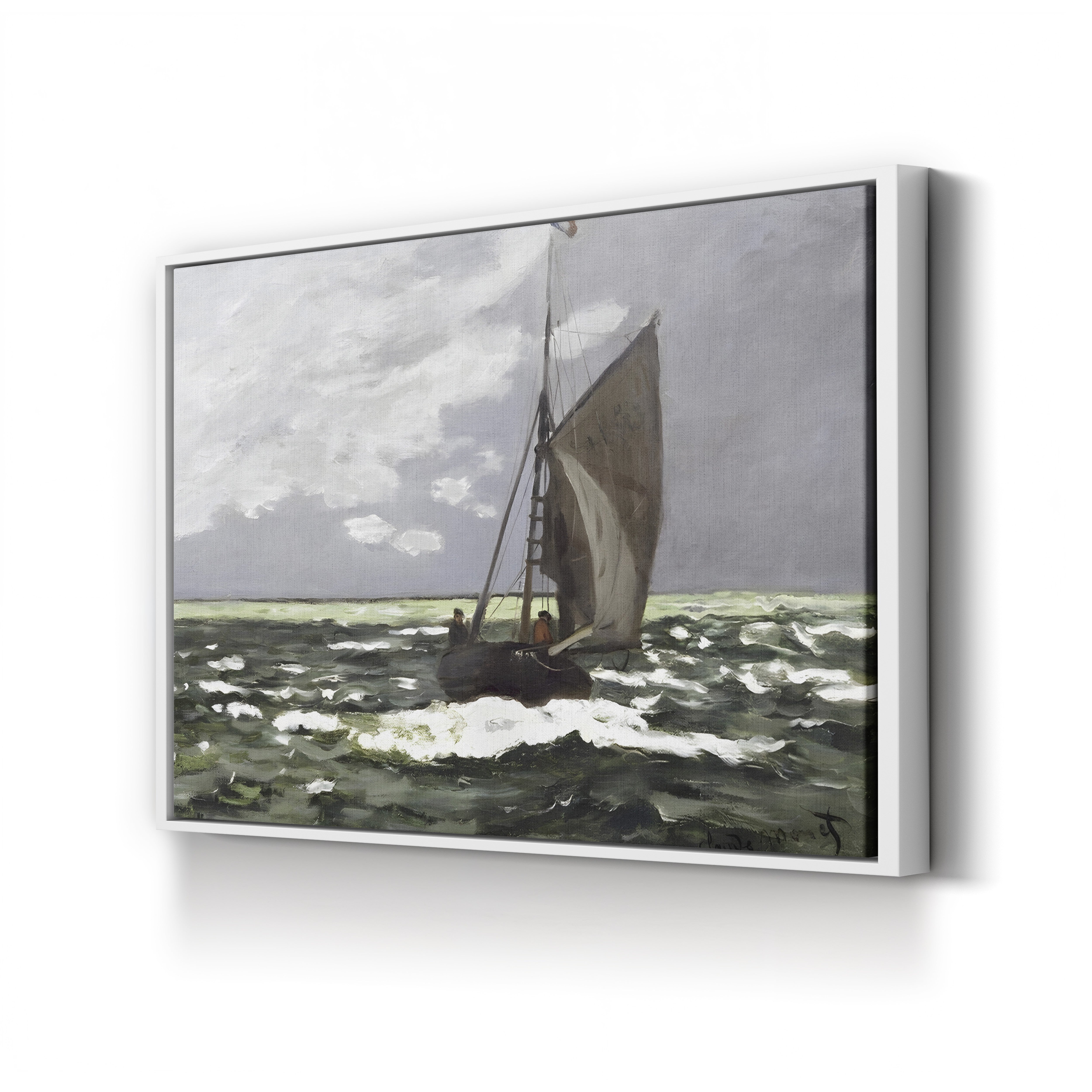 Seascape, Storm, 1866 by Claude Monet
