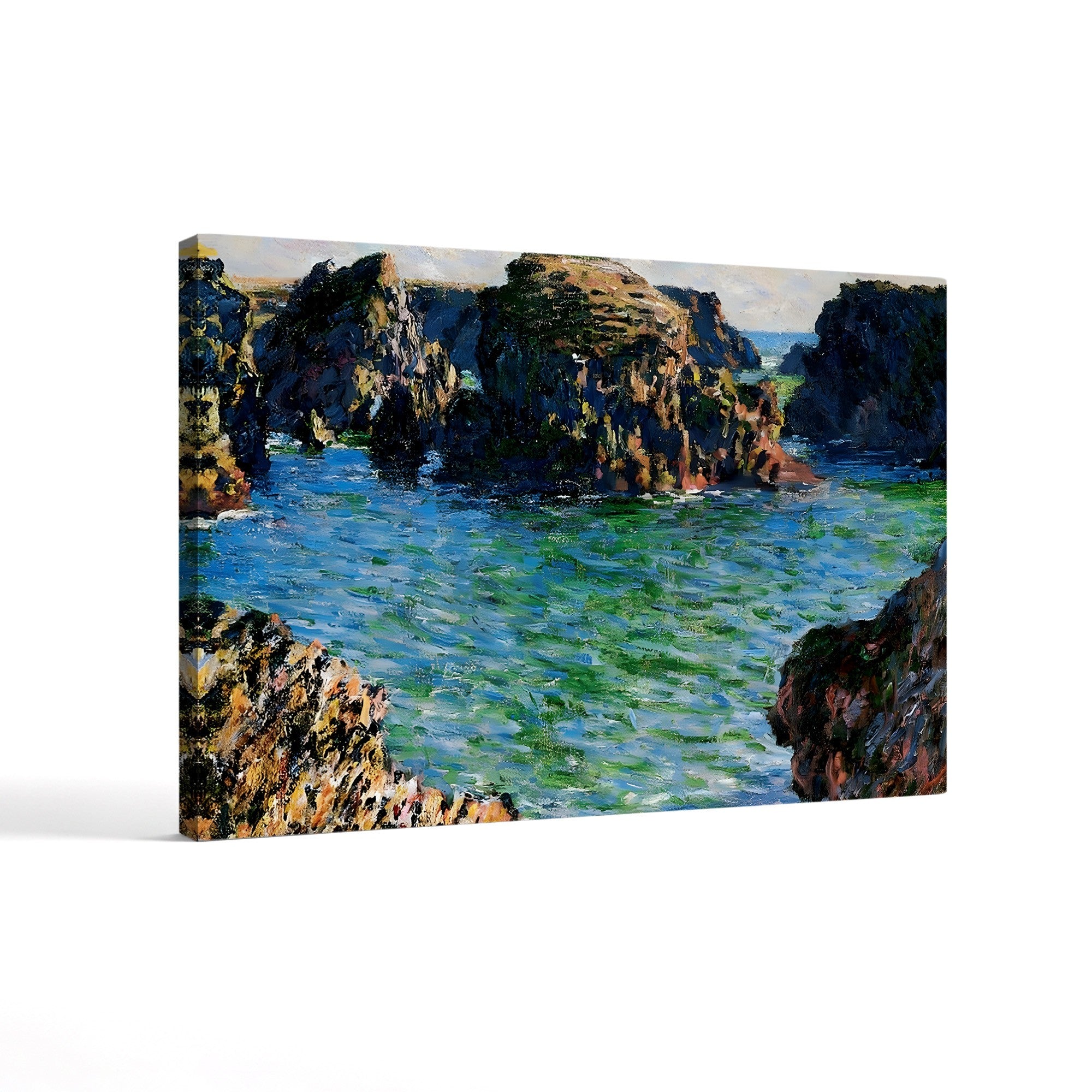 Port-Goulphar, Belle-Île, Brittany (Port-Goulphar, Belle-Île), 1886 by Claude Monet