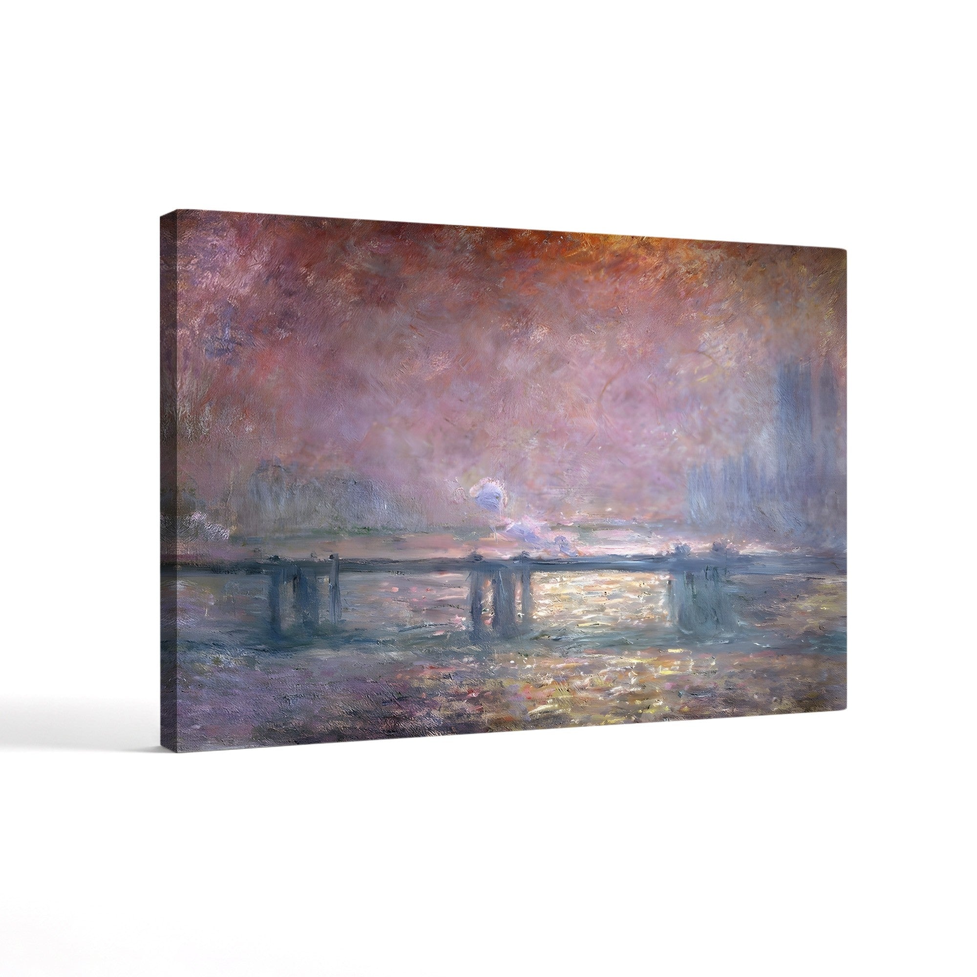 Charing Cross Bridge, Fog on the Thames (Charing Cross, Brouillard sur la Tamise), 1903 by Claude Monet