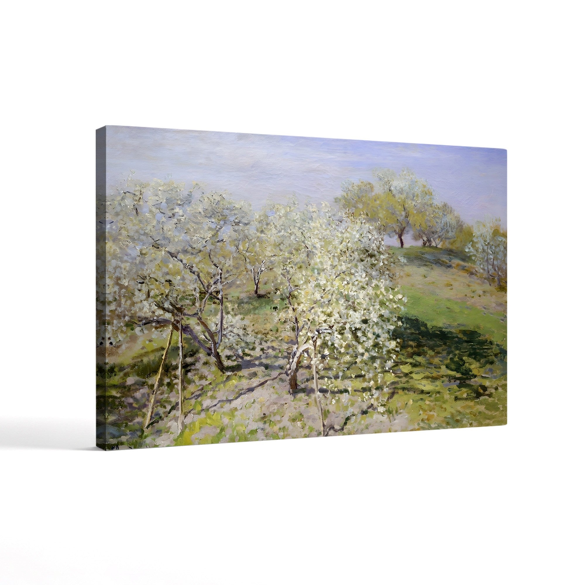 Spring, Fruit Trees in Bloom (Arbres Fruitiers en Fleurs), 1873 by Claude Monet