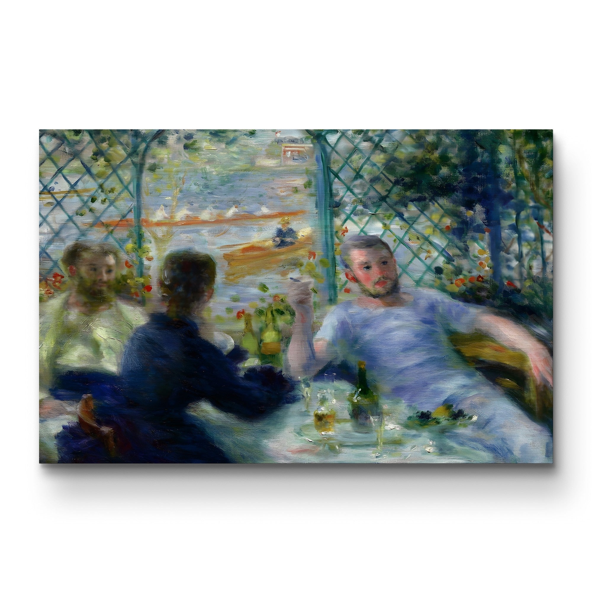 Lunch at the Restaurant Fournaise – Renoir Wall Art | Impressionist
