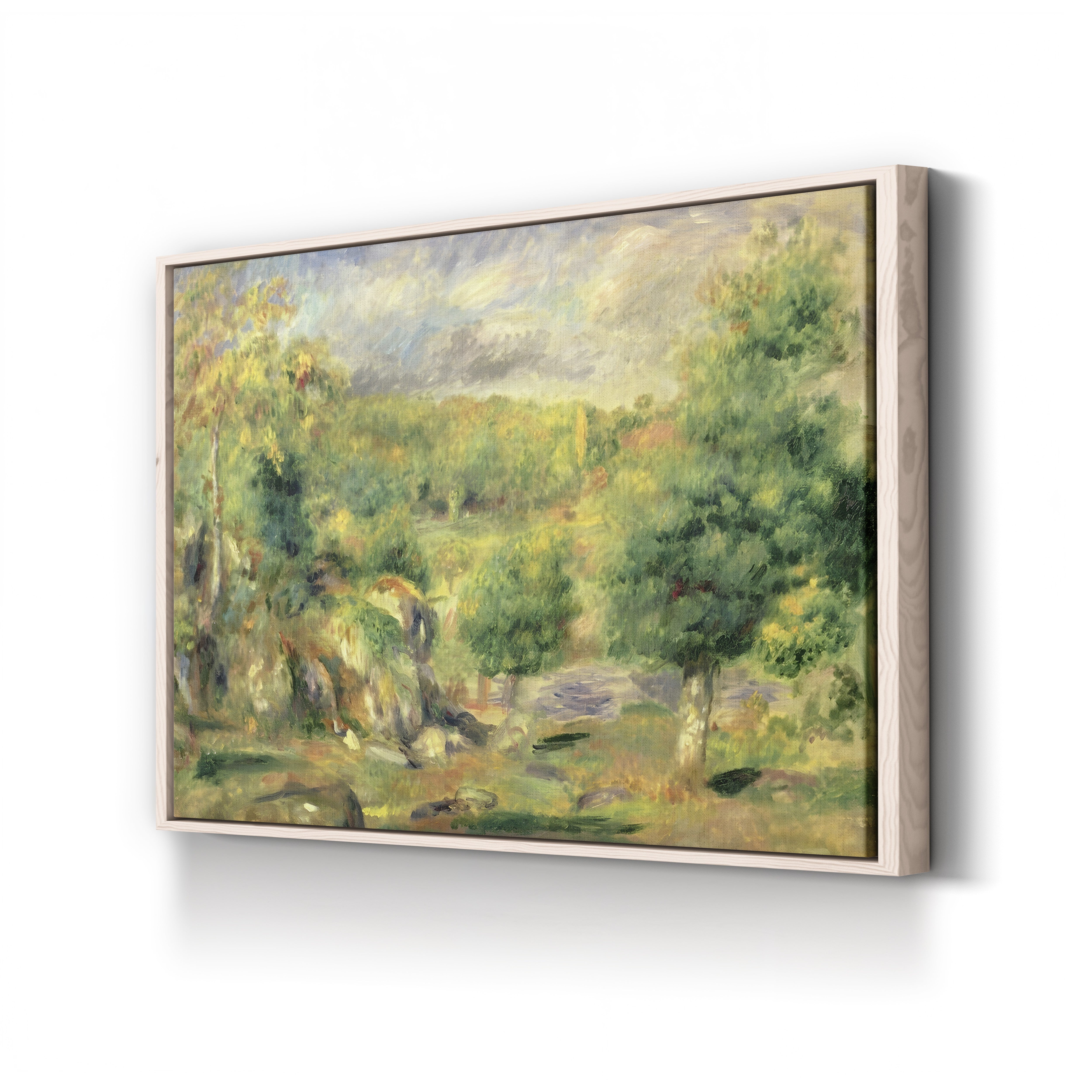 Pont-Aven, 1892 – Renoir Wall Art | Impressionist Landscape Canvas