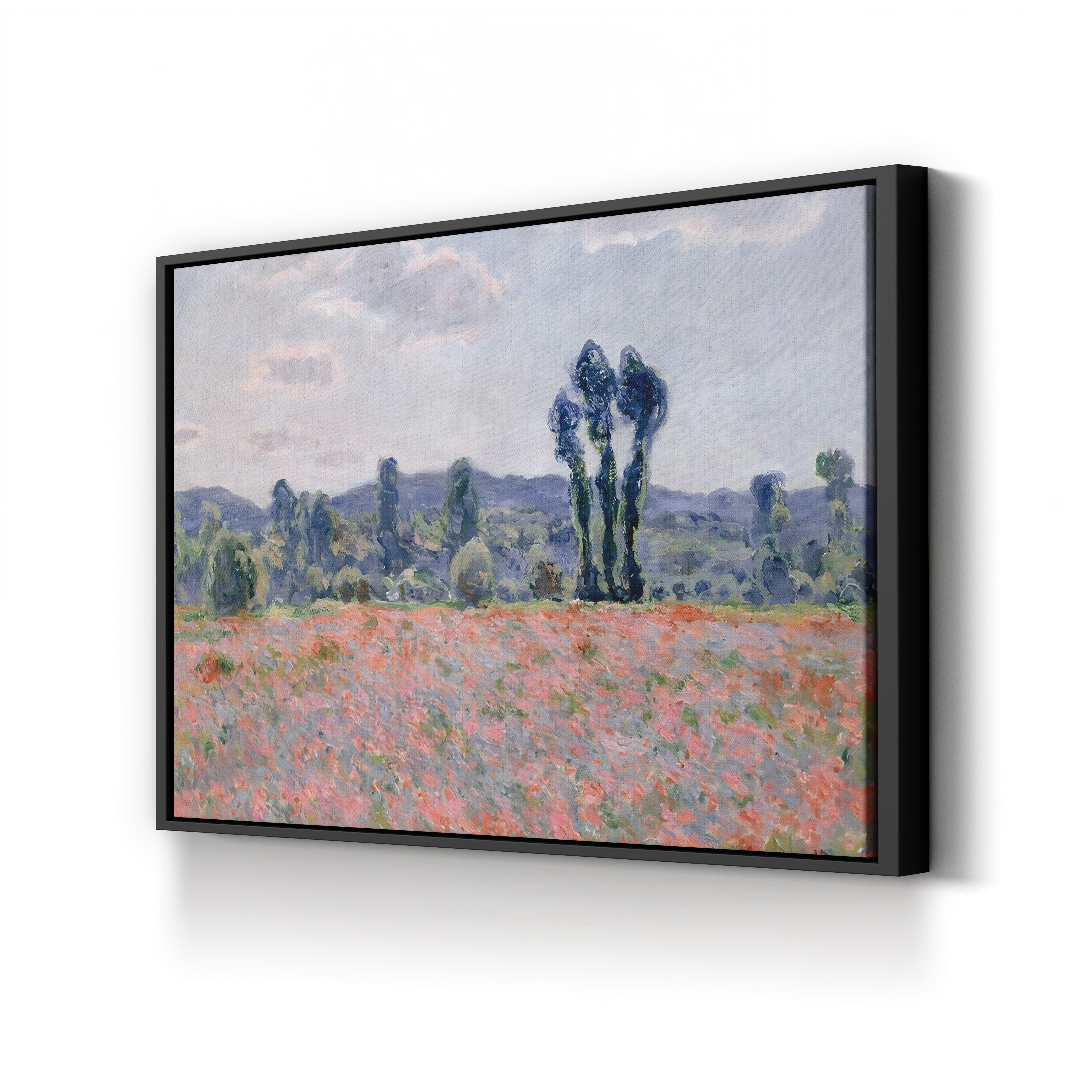 Poppy Field (Champ de coquelicots) by Claude Monet