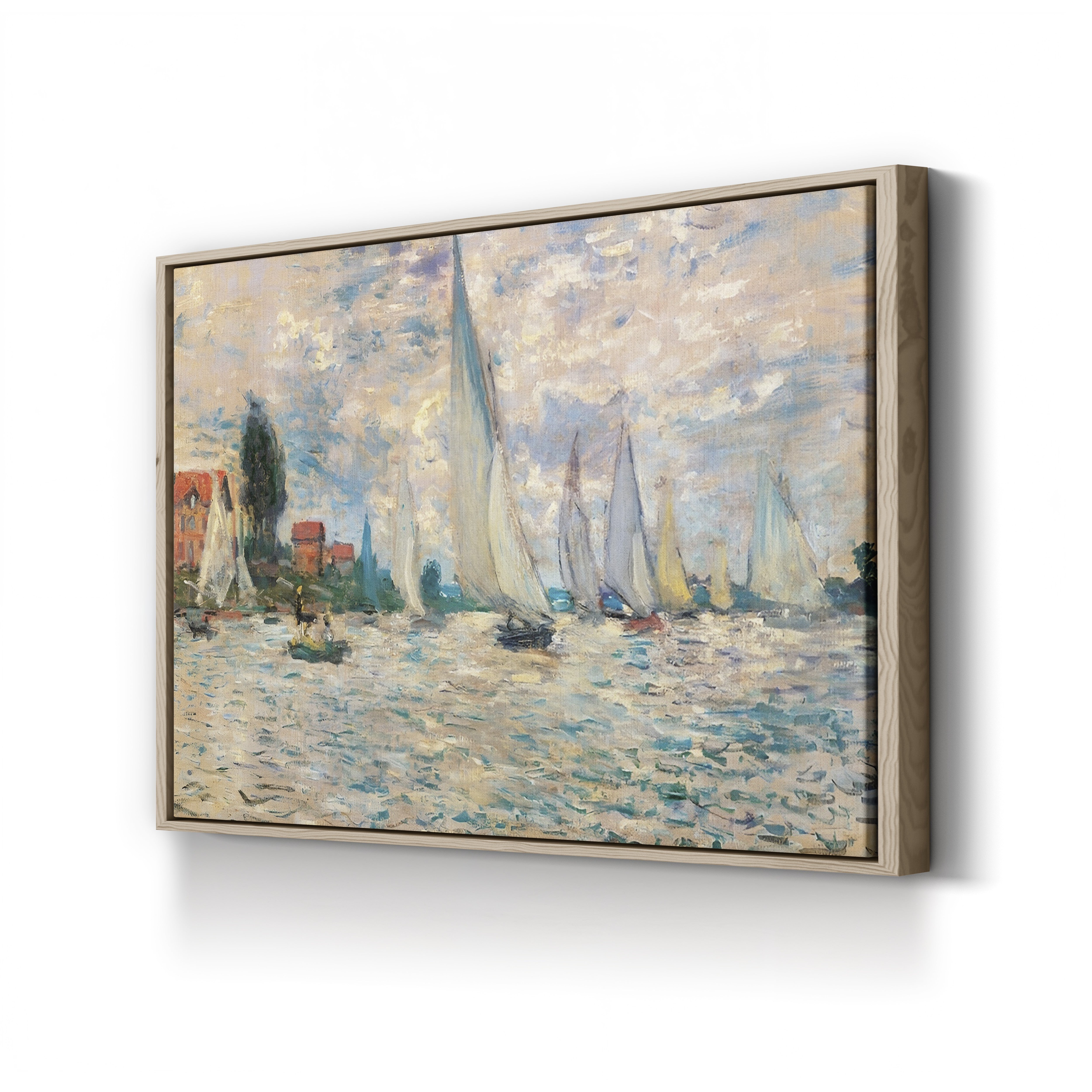 Regattas at Argenteuil (Régates à Argenteuil), 1872 by Claude Monet