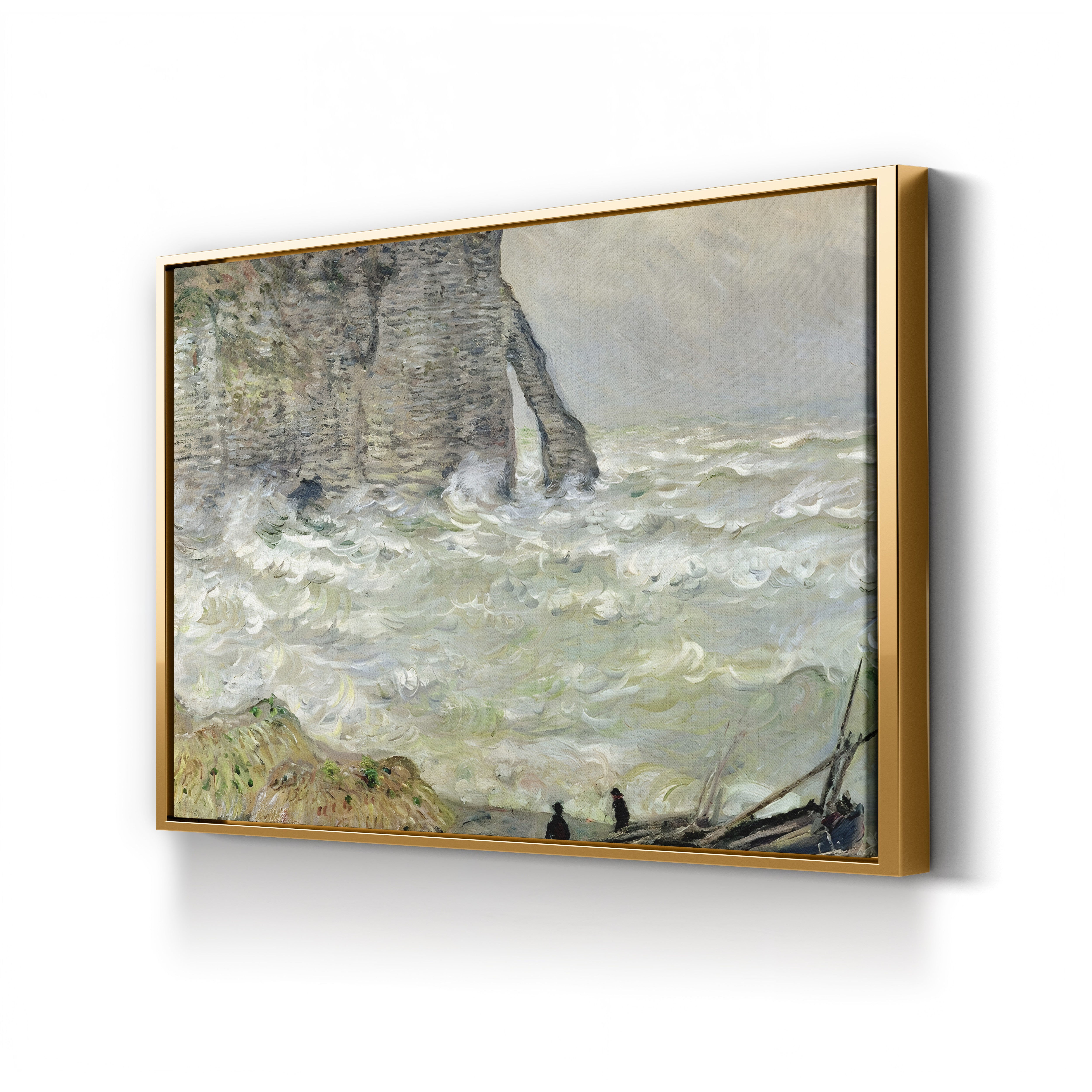 Rough Sea at Étretat (Étretat, mer agitée), 1883 by Claude Monet