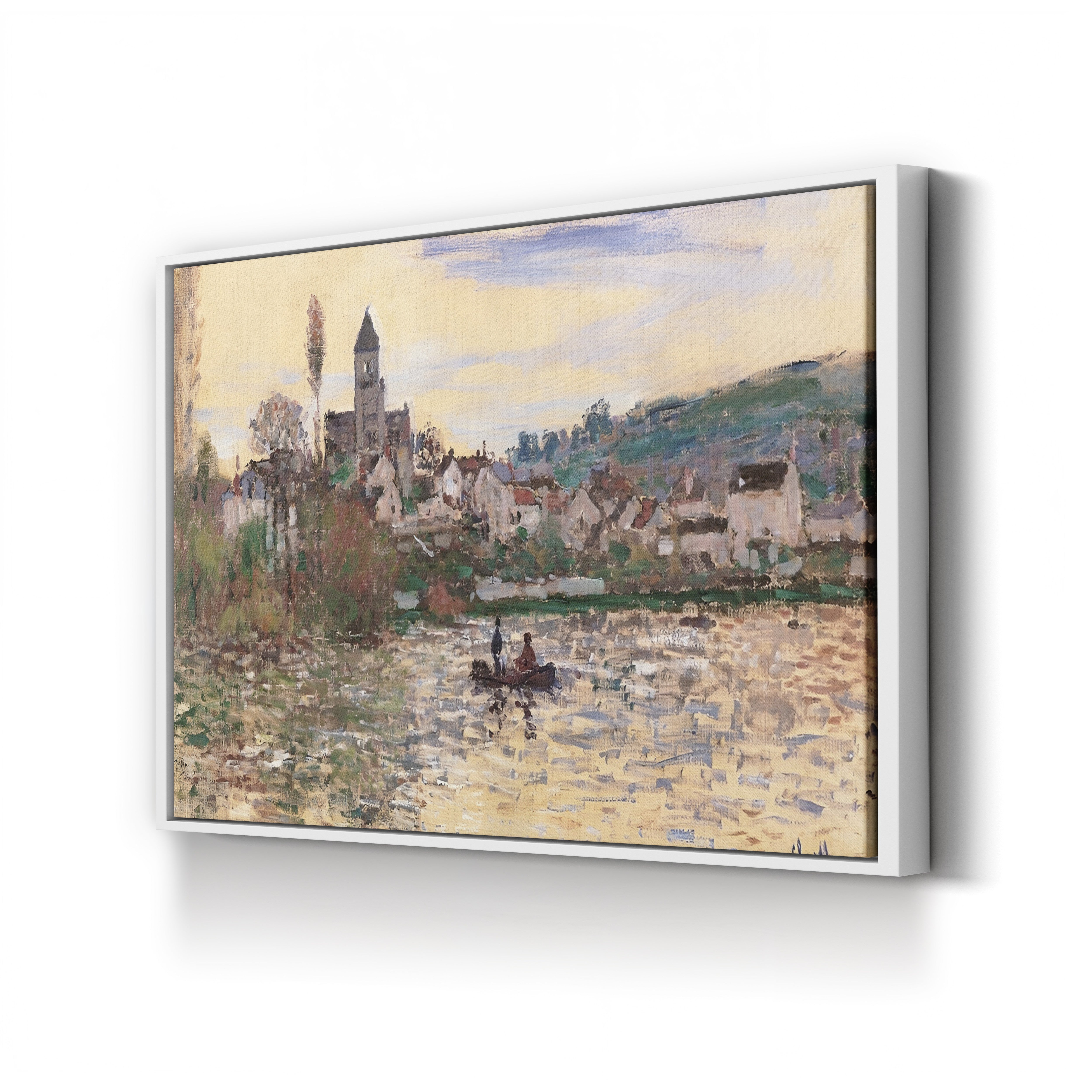 The Seine at Vétheuil (La Seine à Vétheuil), 1879-1880 by Claude Monet