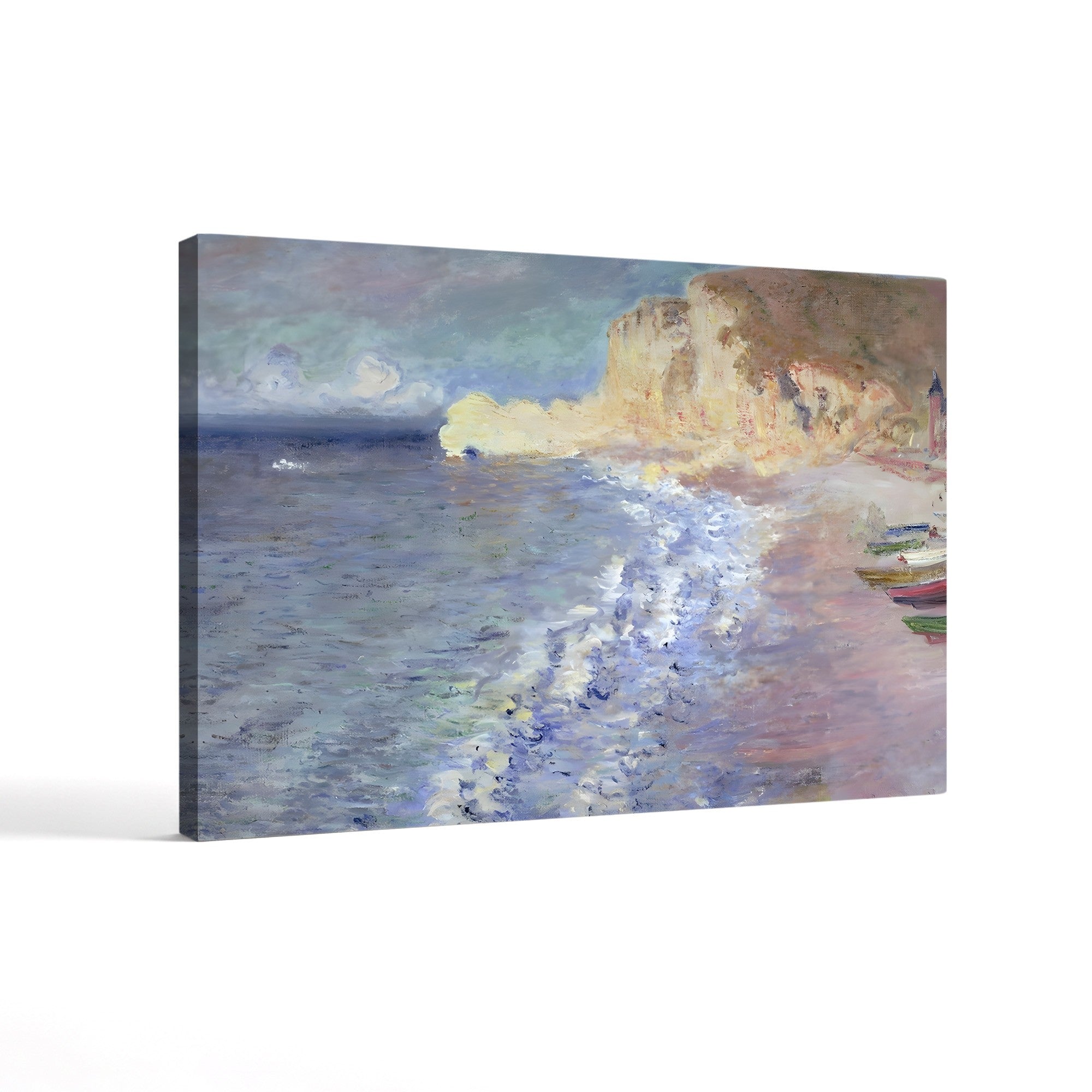 Morning at Étretat, 1883 by Claude Monet