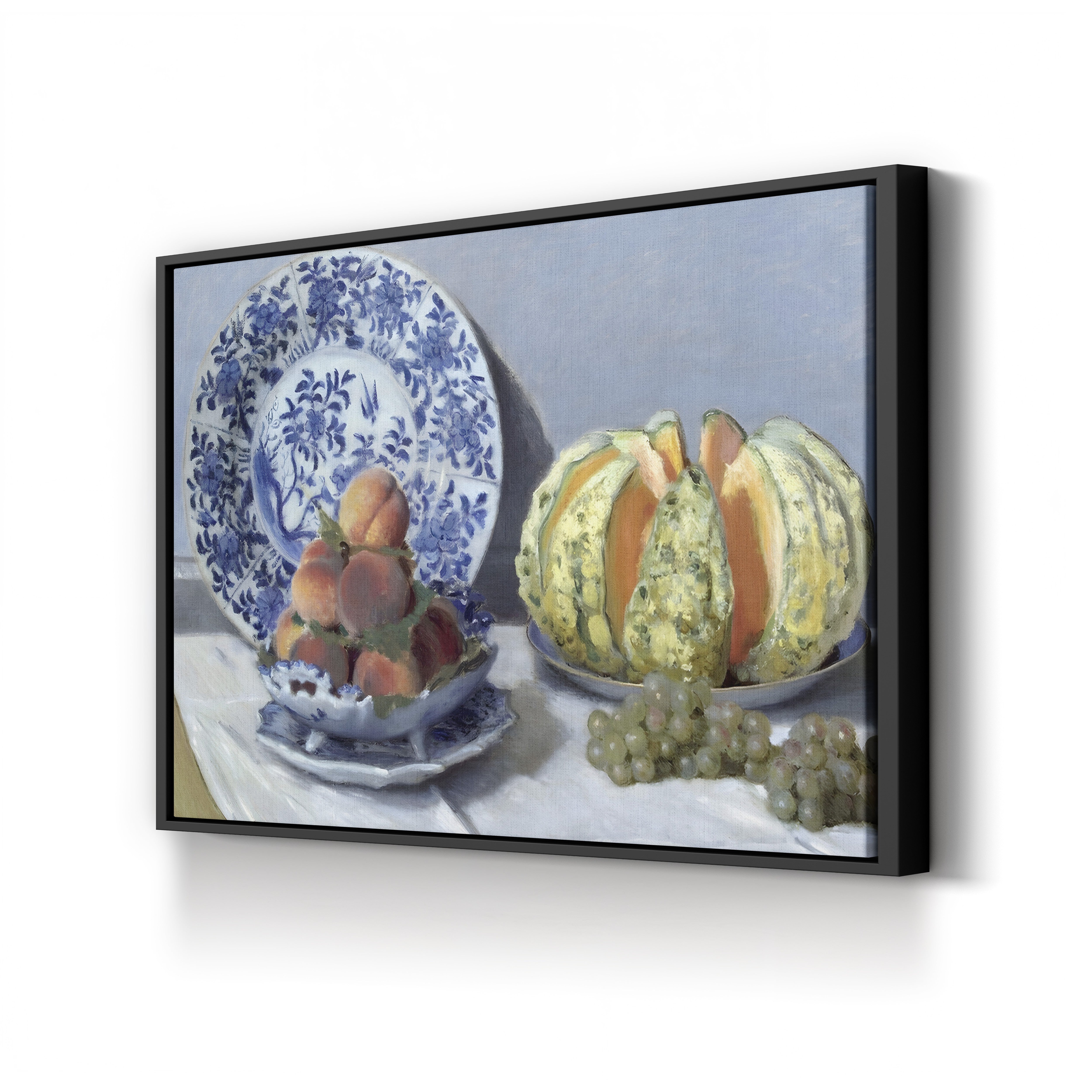 Still Life with Melon (Nature morte au melon), 1872 by Claude Monet