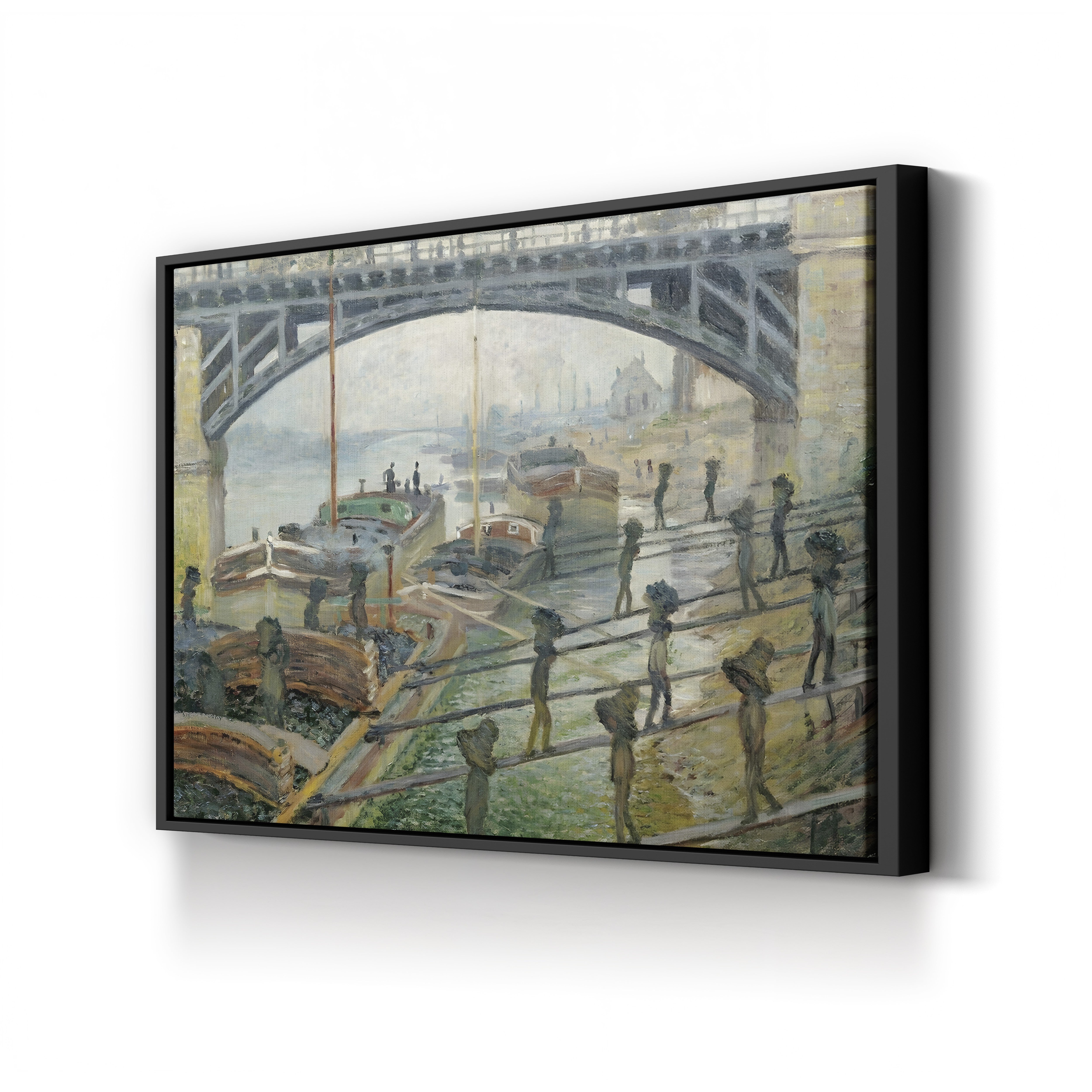 The Coal Workers (Les Déchargeurs de charbon), 1875 by Claude Monet