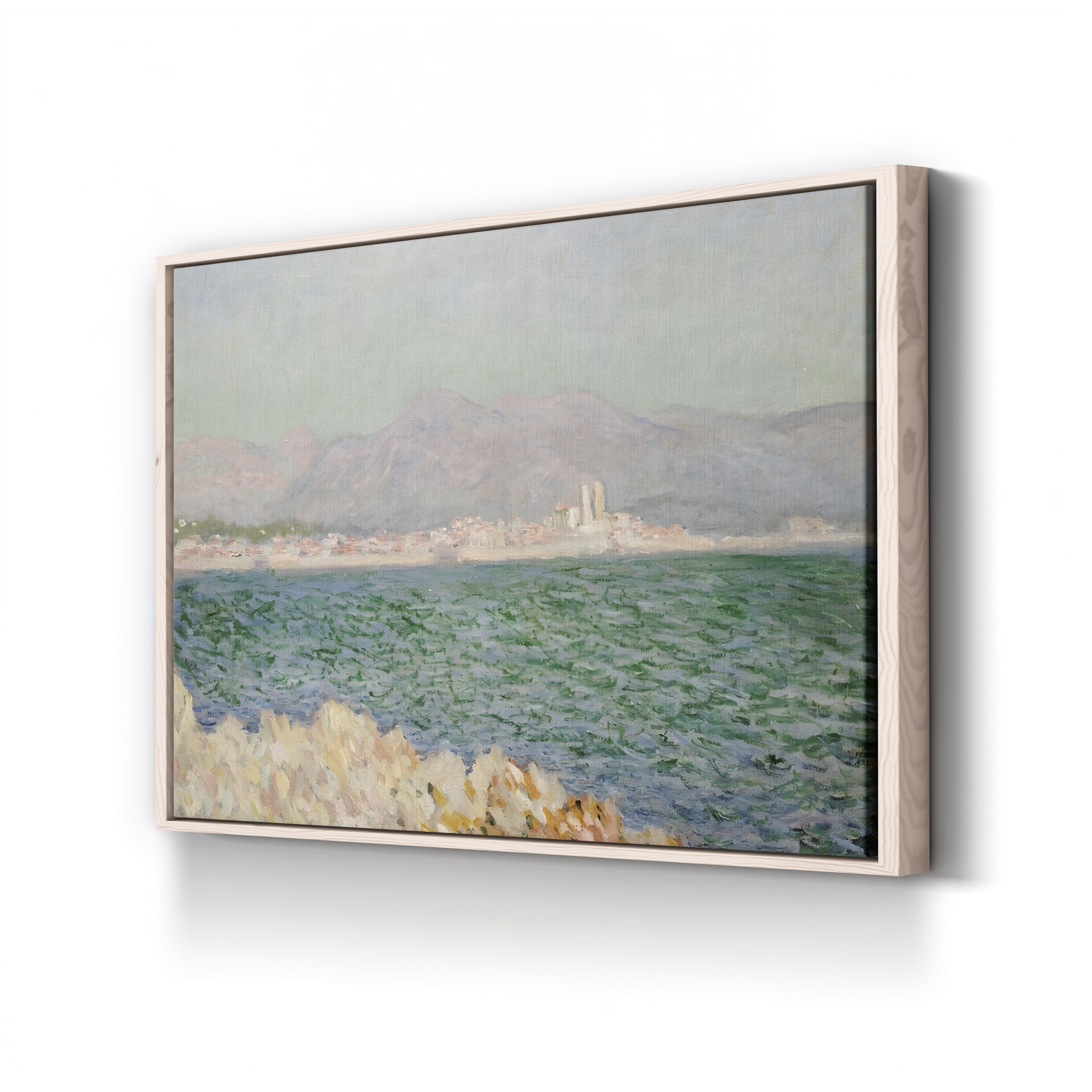 Gulf of Antibes, 1888 – Claude Monet Wall Art | Impressionist Mediterranean Seascape Canvas Print
