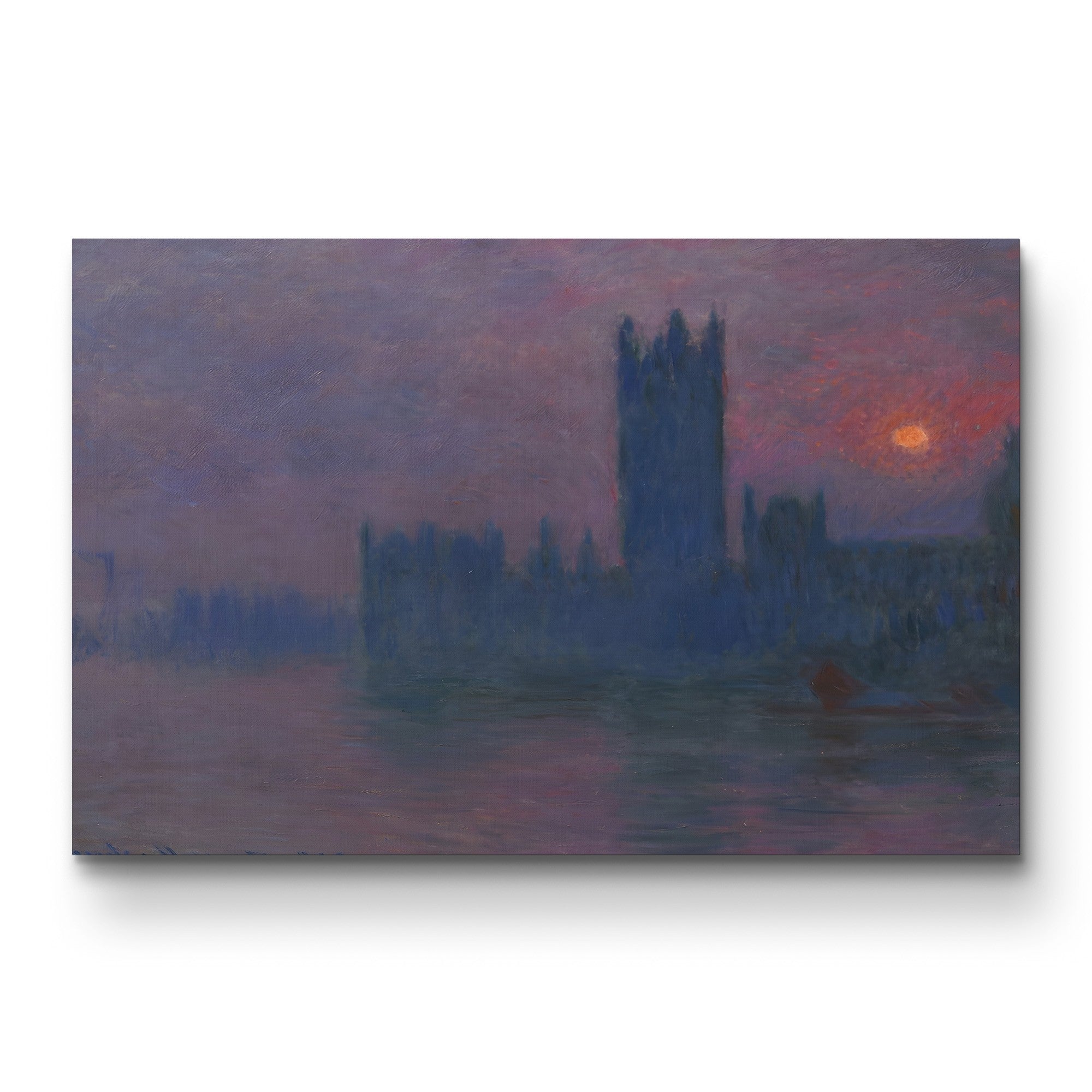 Houses of Parliament, Setting Sun (Le Parlement, soleil couchant), 1900-03 by Claude Monet