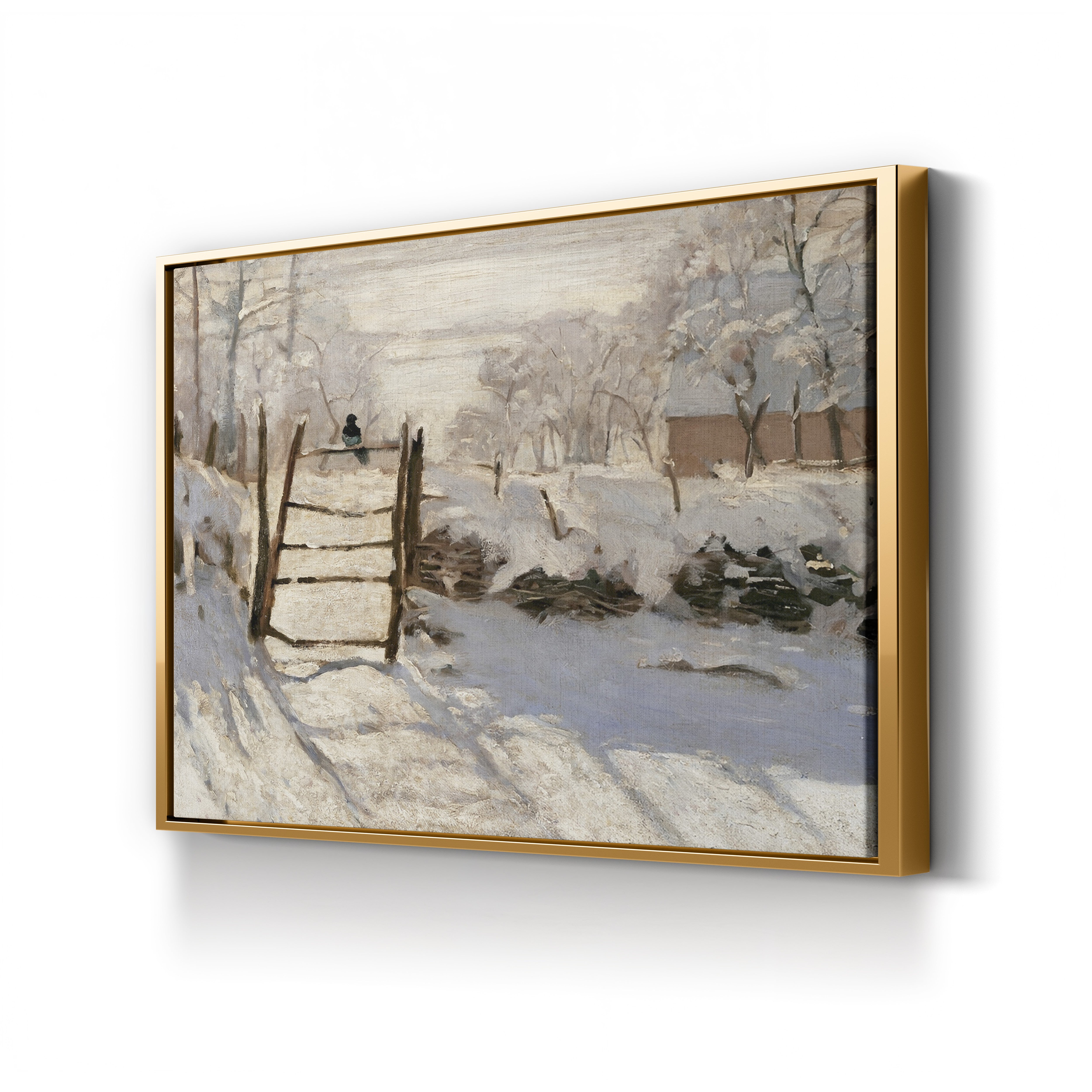 Magpie (La Pie), 1868-1869 by Claude Monet