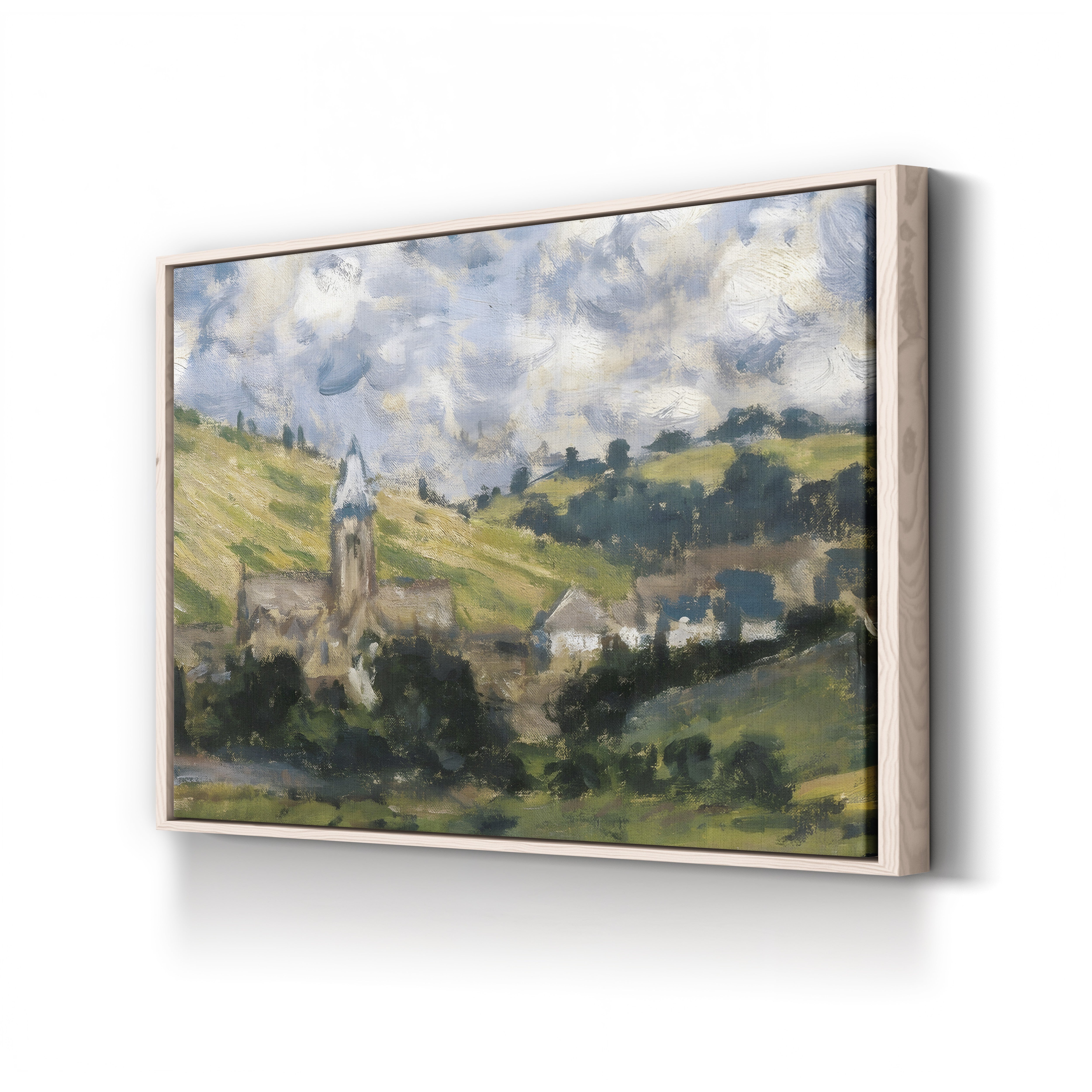 The Village of Vétheuil (Le Village de Vétheuil), 1879 by Claude Monet