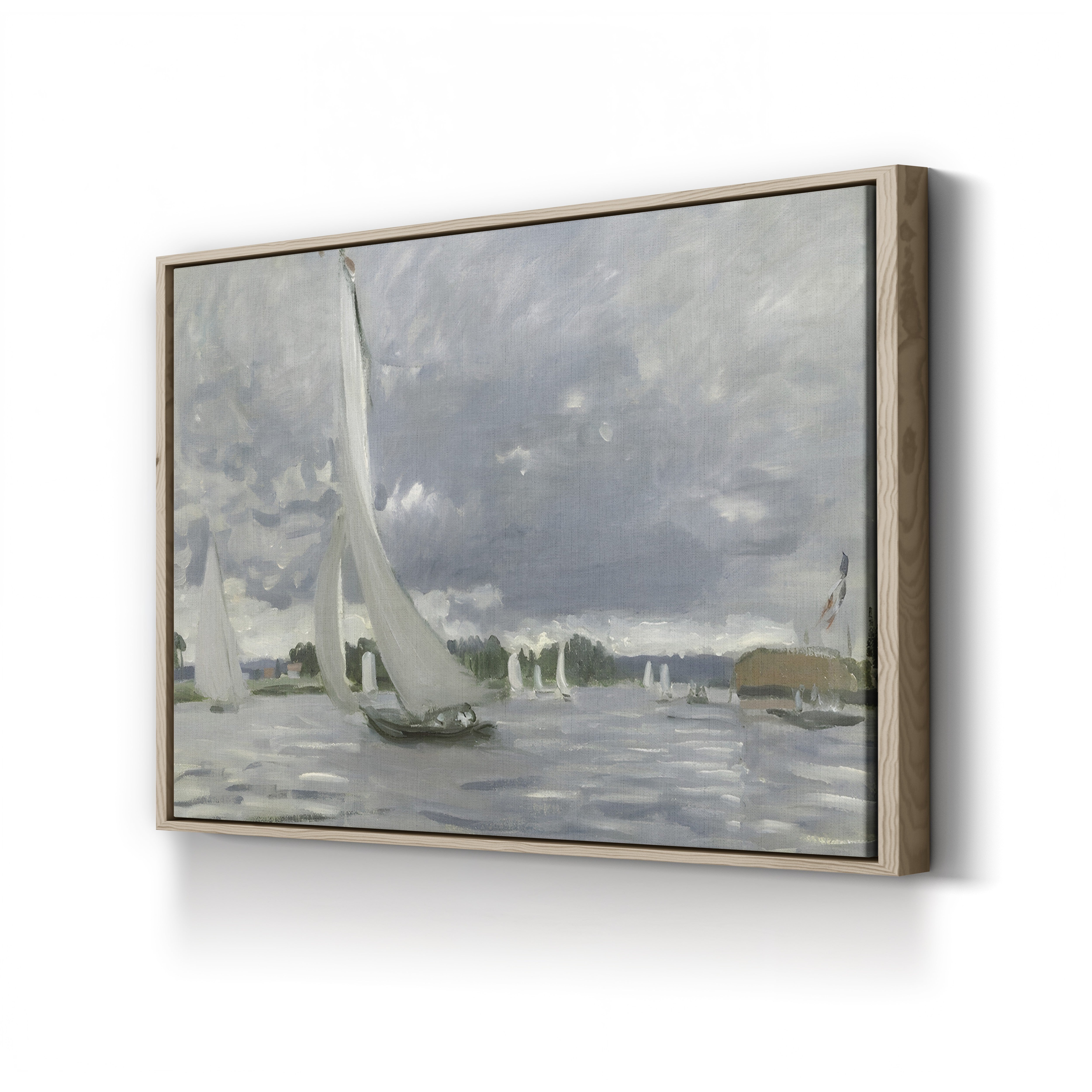 Regatta at Argenteuil (Régates à Argenteuil), 1872 by Claude Monet