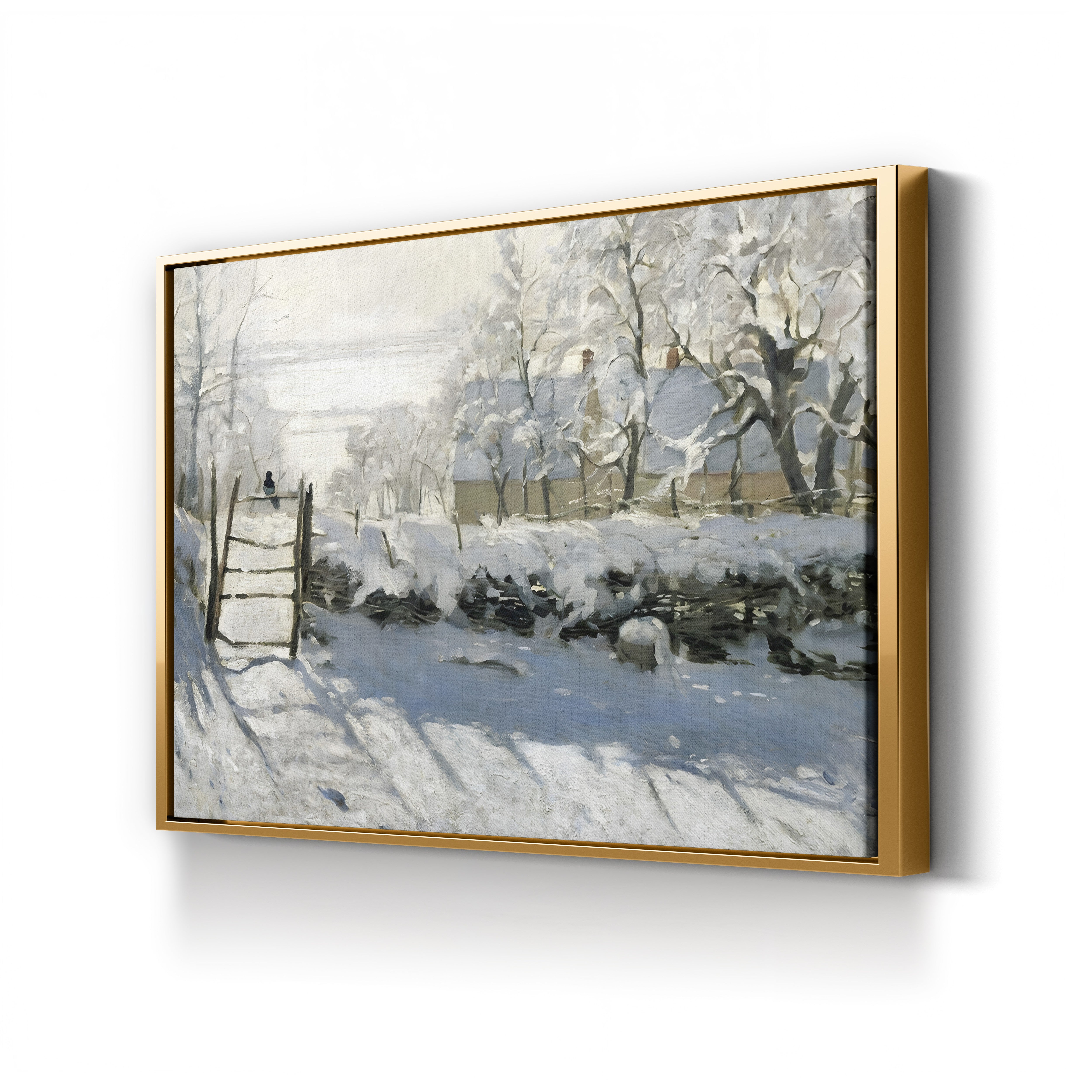The Magpie (La Pie), 1868-1869 by Claude Monet