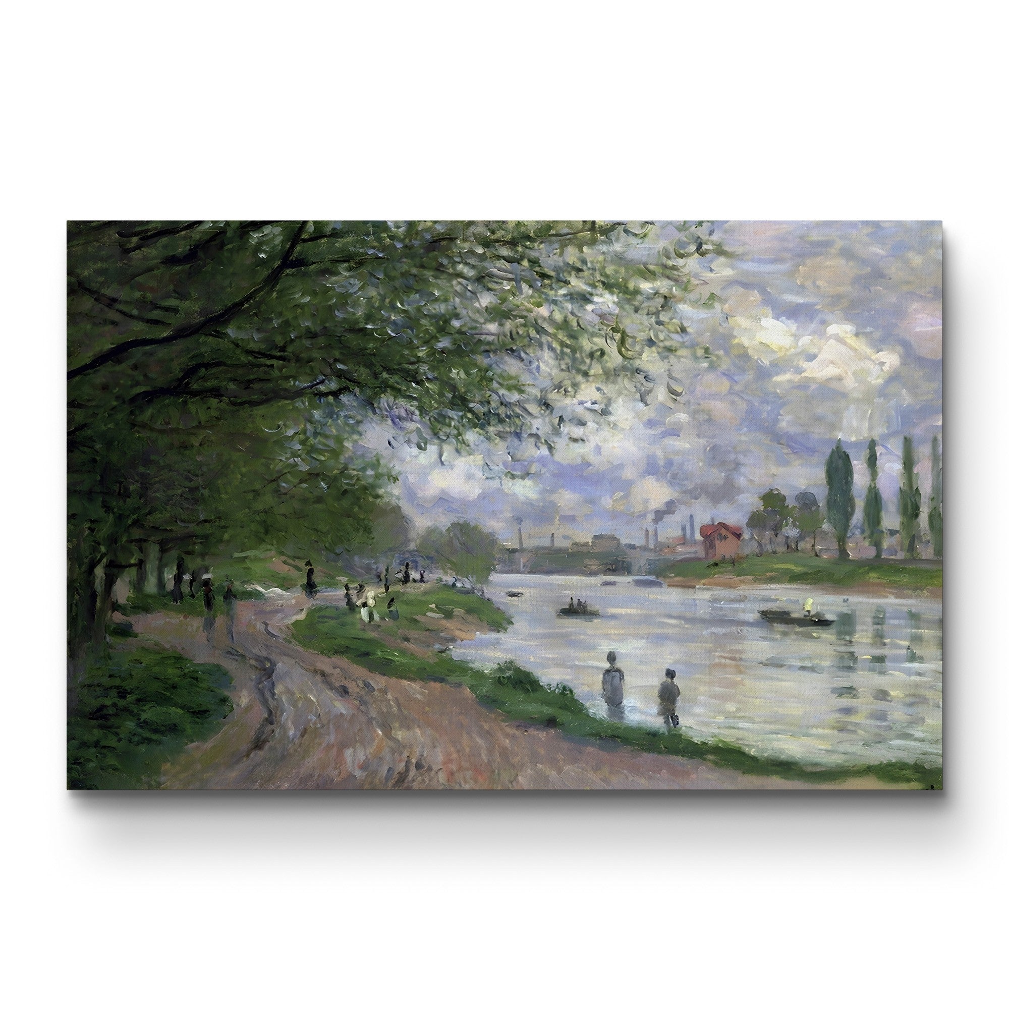 The Island of La Grande Jatte (L’Île de la Grande Jatte), 1878 by Claude Monet