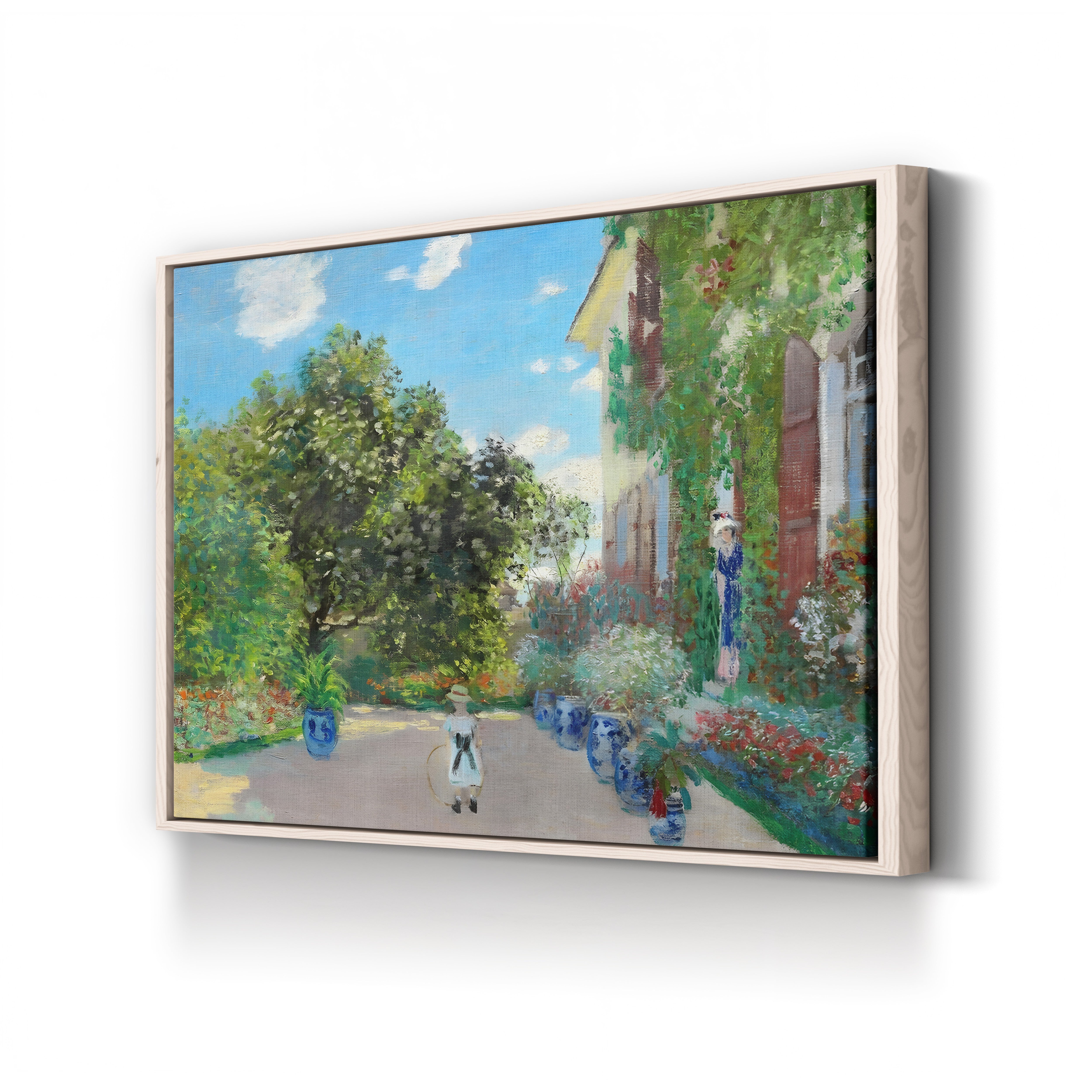 The Artist’s House at Argenteuil (La Maison de l’artiste à Argenteuil), 1873 by Claude Monet