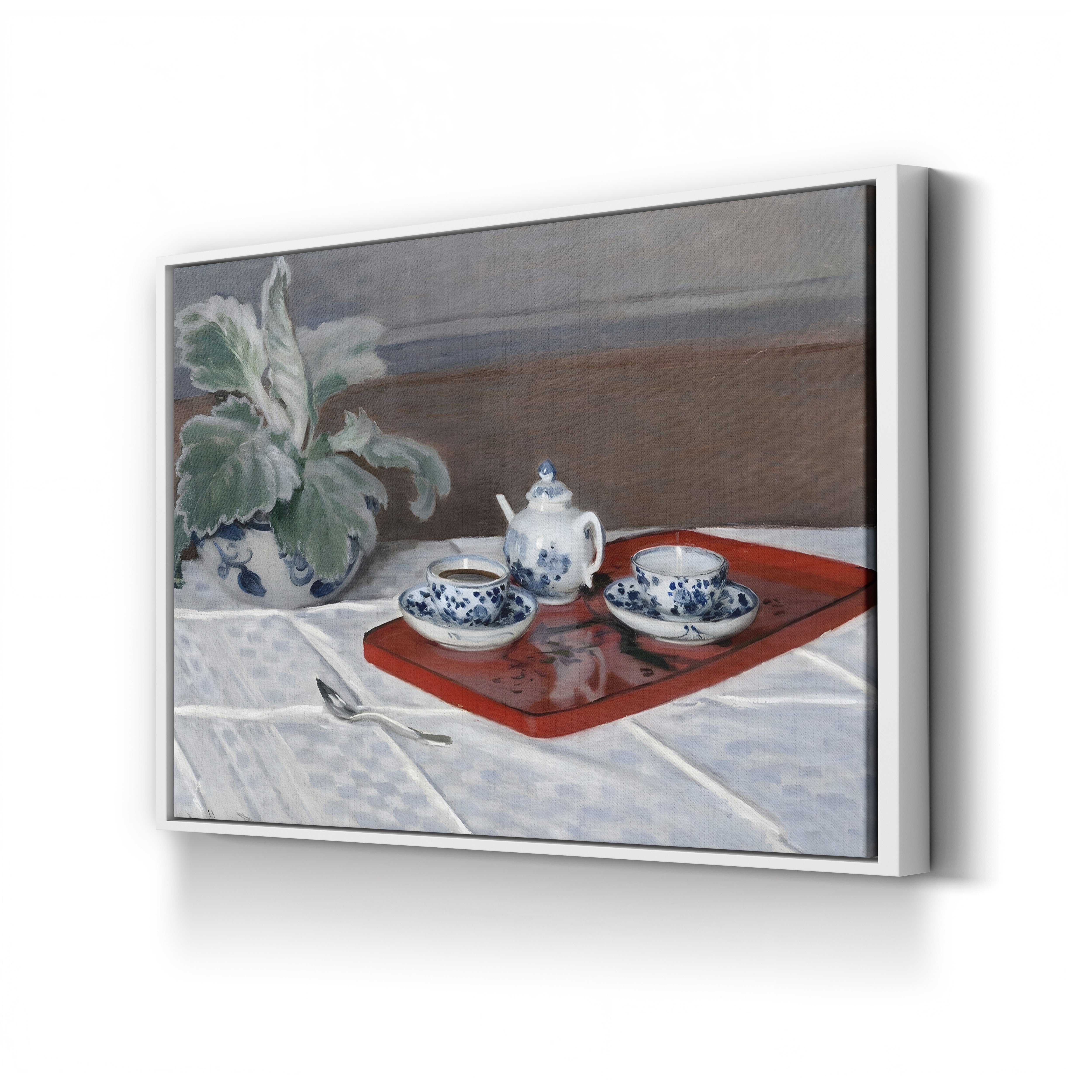 Still Life with Tea Service (Le Service à thé), 1872 by Claude Monet