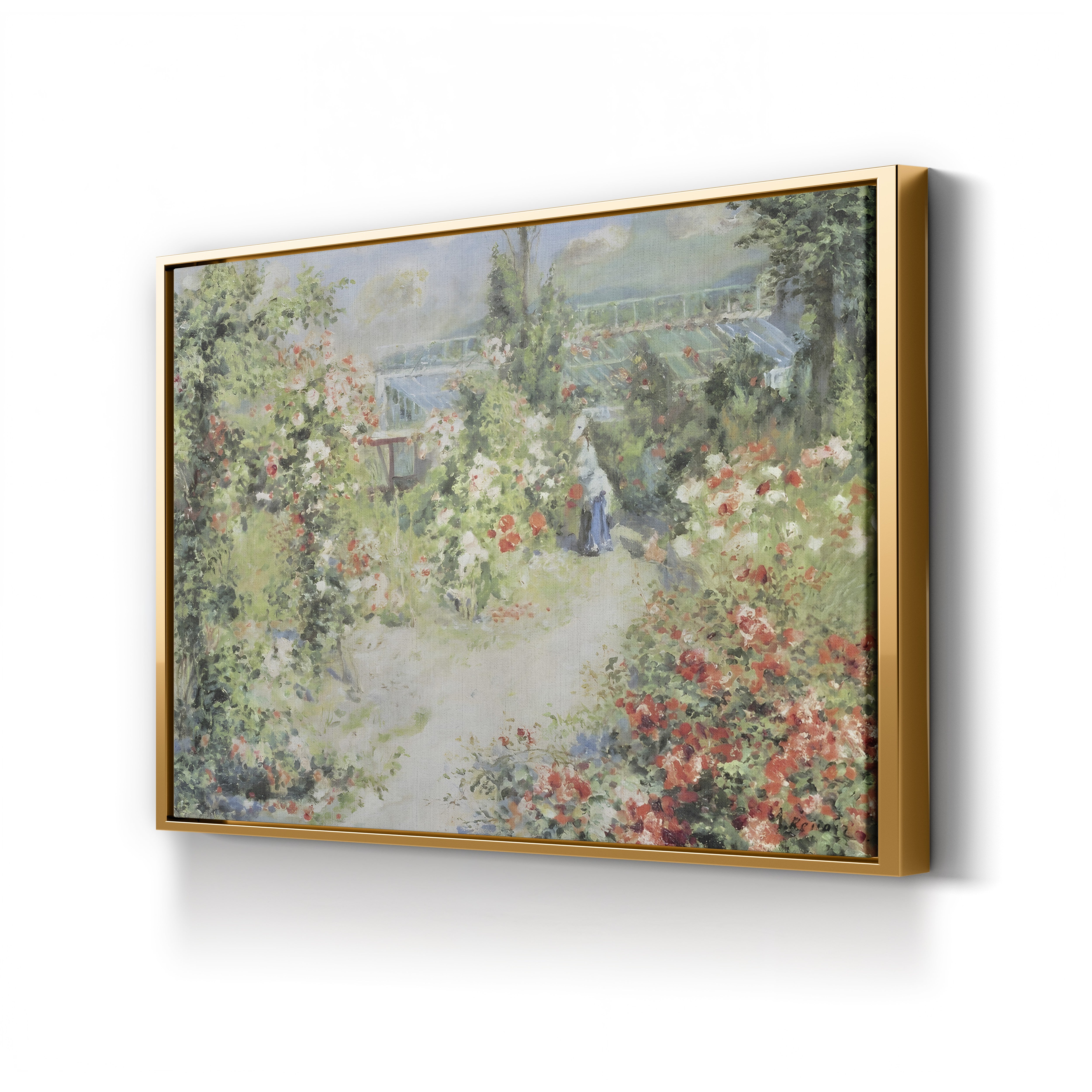 The Conservatory – Pierre-Auguste Renoir Wall Art | Impressionist Interior Canvas Print