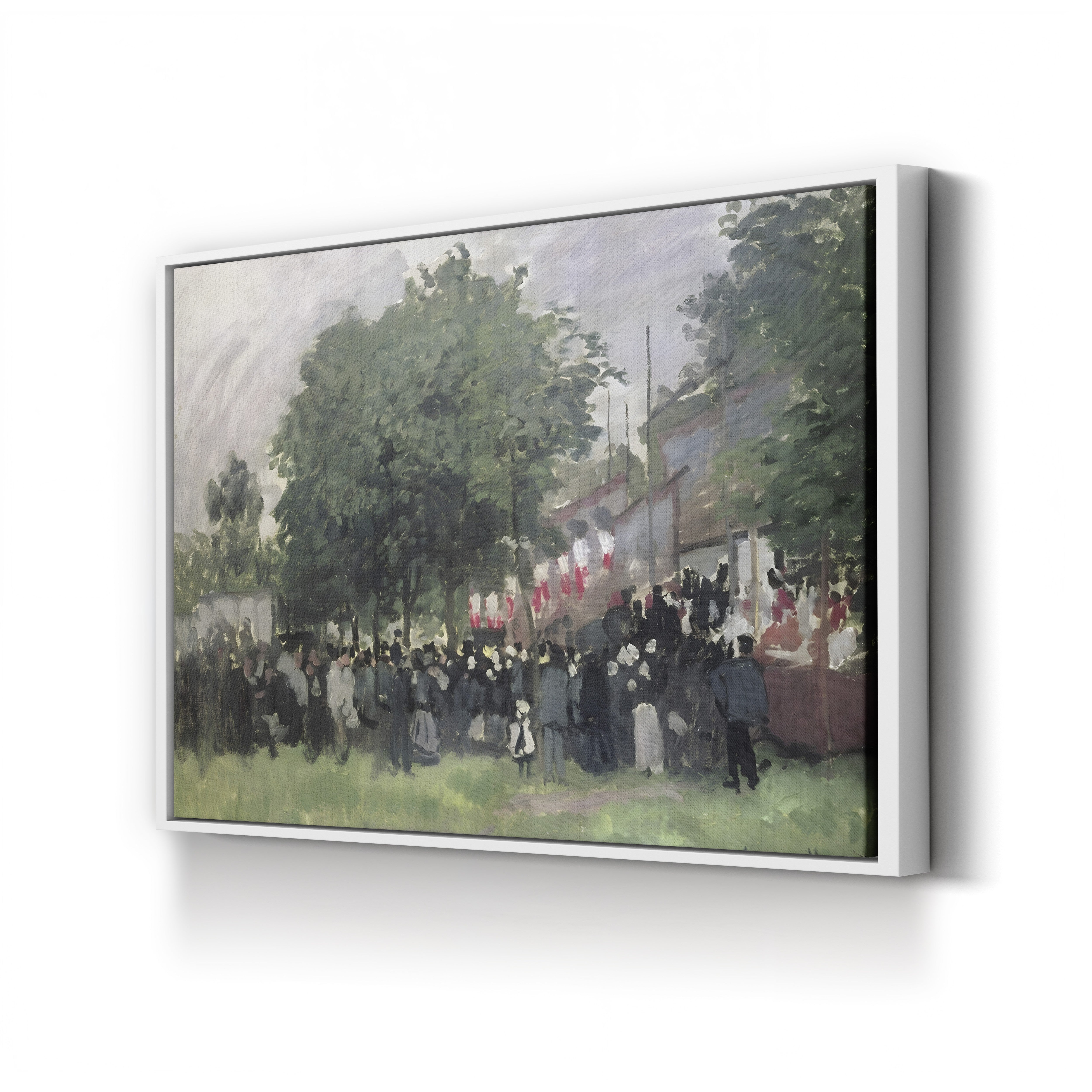 Festival at Argenteuil (La Fête d’Argenteuil), 1872 by Claude Monet