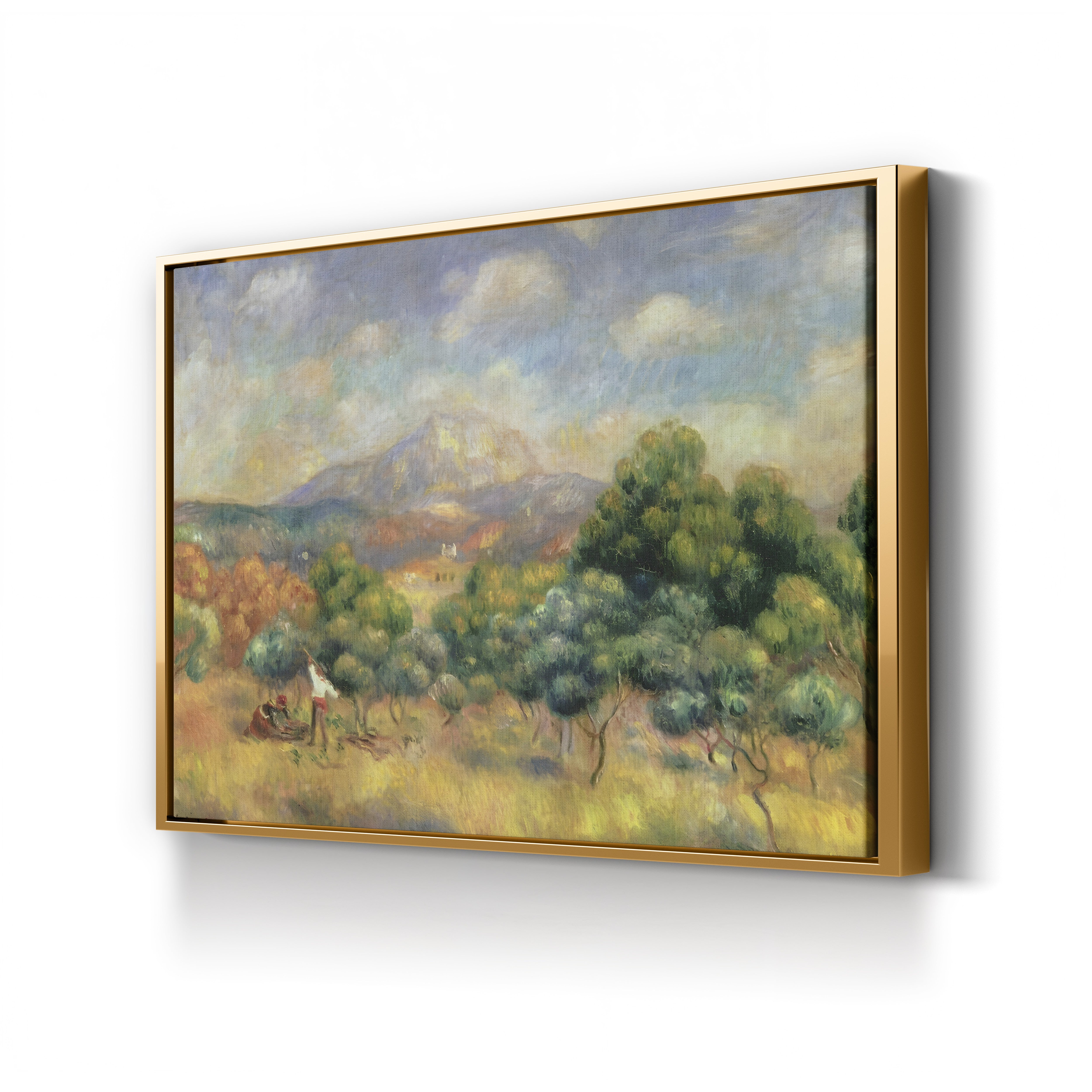 Mont Sainte-Victoire, 1889 – Renoir Wall Art | Provence Canvas