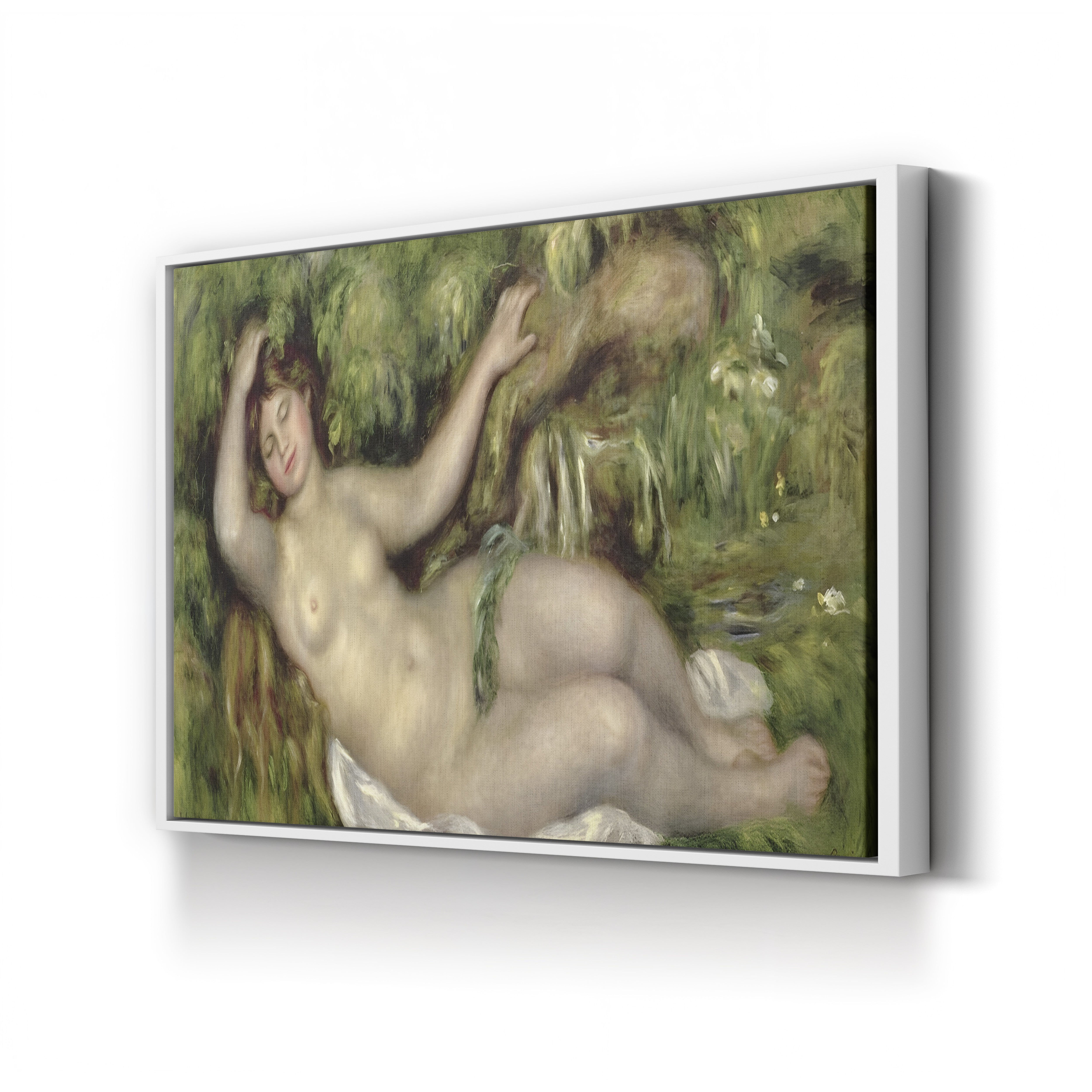 Reclining Nude, 1910 – Renoir Wall Art | Impressionist Nude Canvas Print