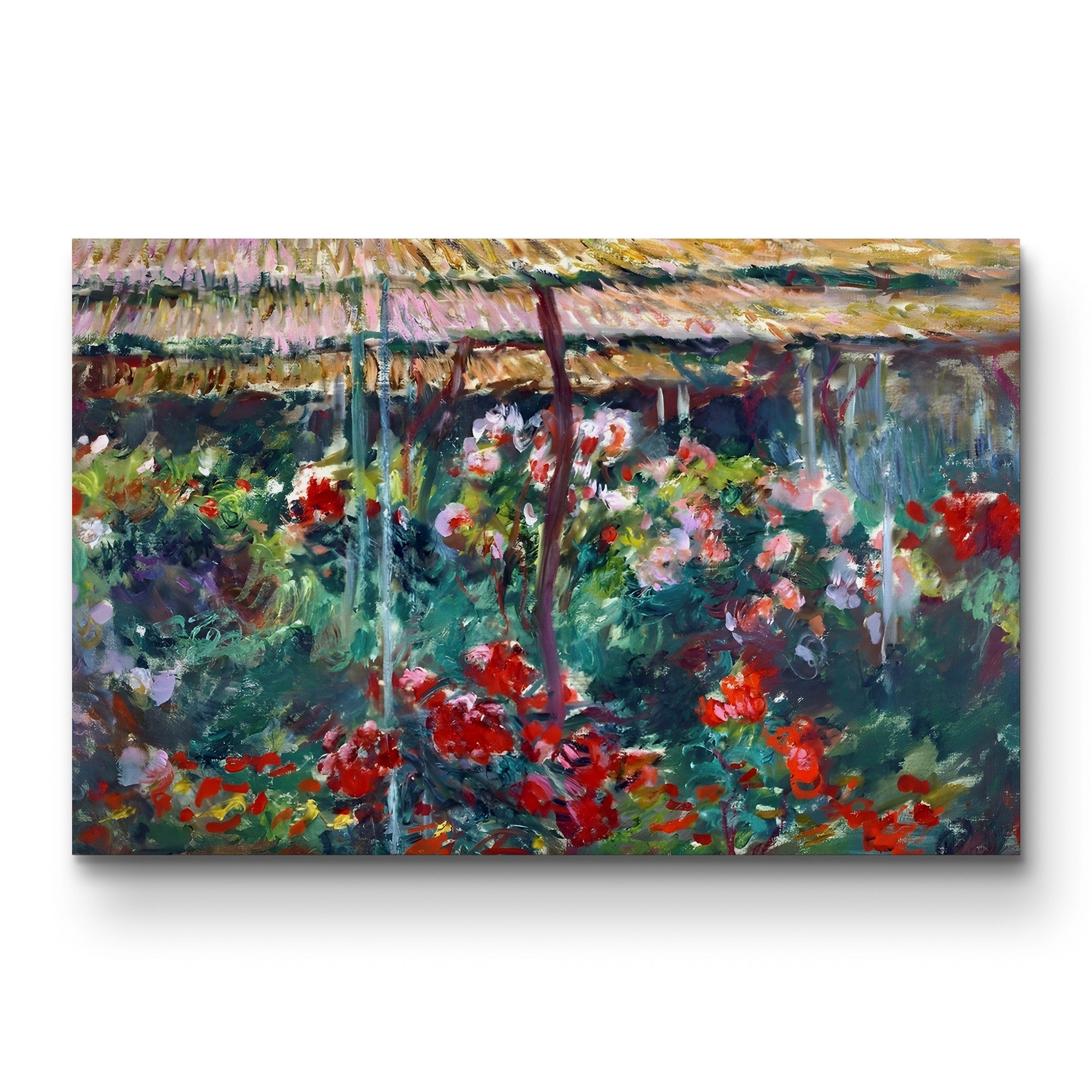 Peony Garden (Jardin de pivoines), 1887 by Claude Monet
