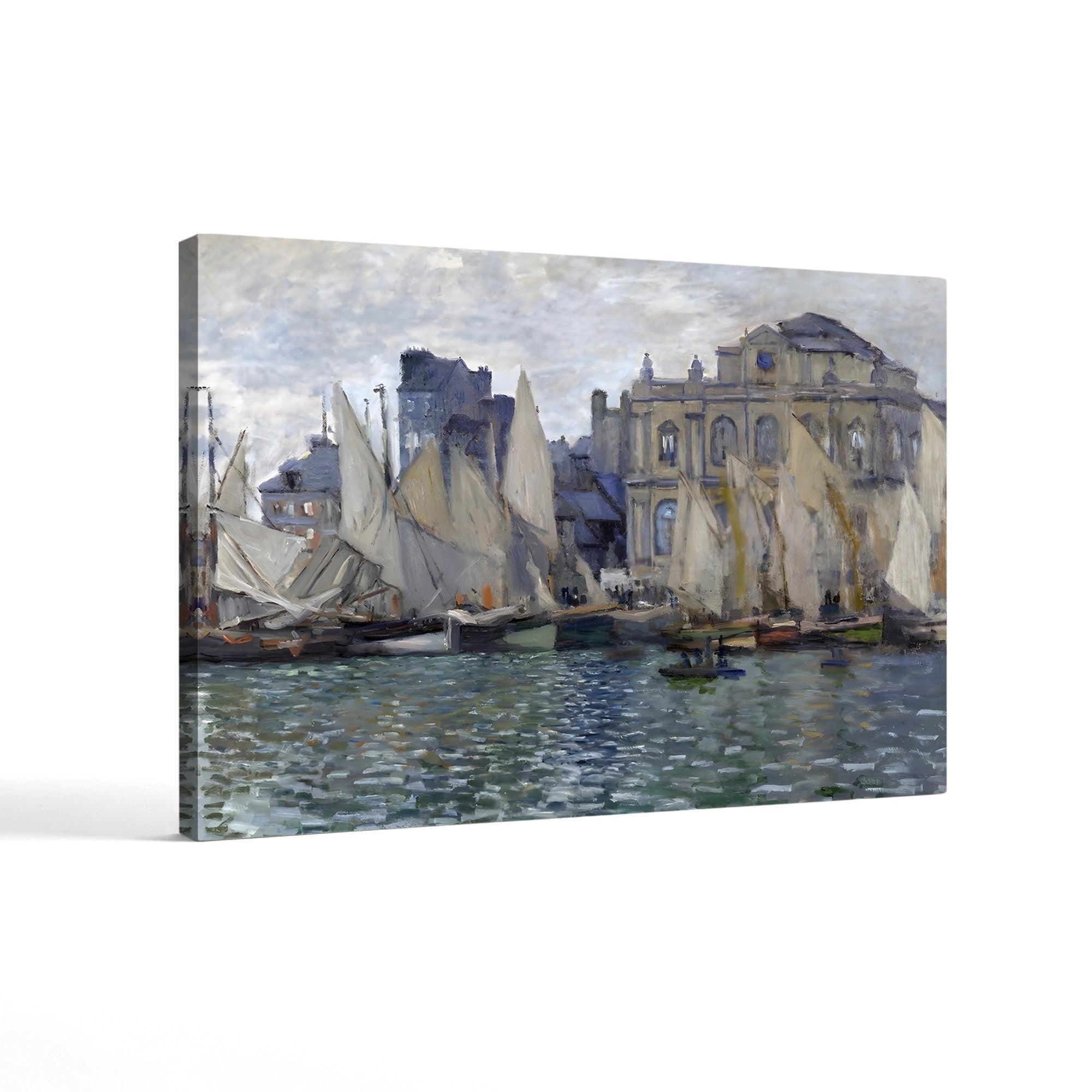 The Museum at Le Havre (Le Musée du Havre), 1873 by Claude Monet