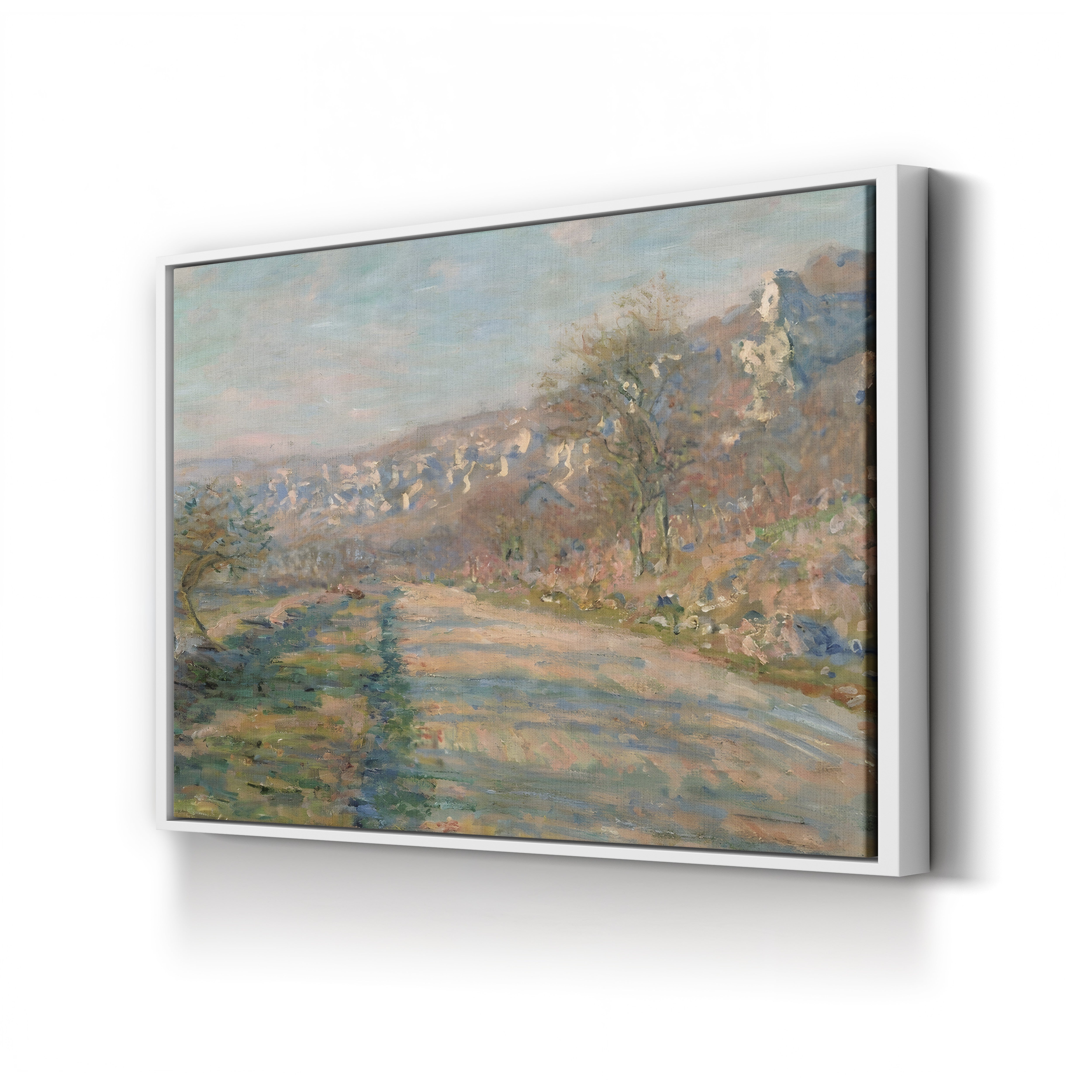 Road of La Roche-Guyon (Route de La Roche-Guyon), 1880 by Claude Monet