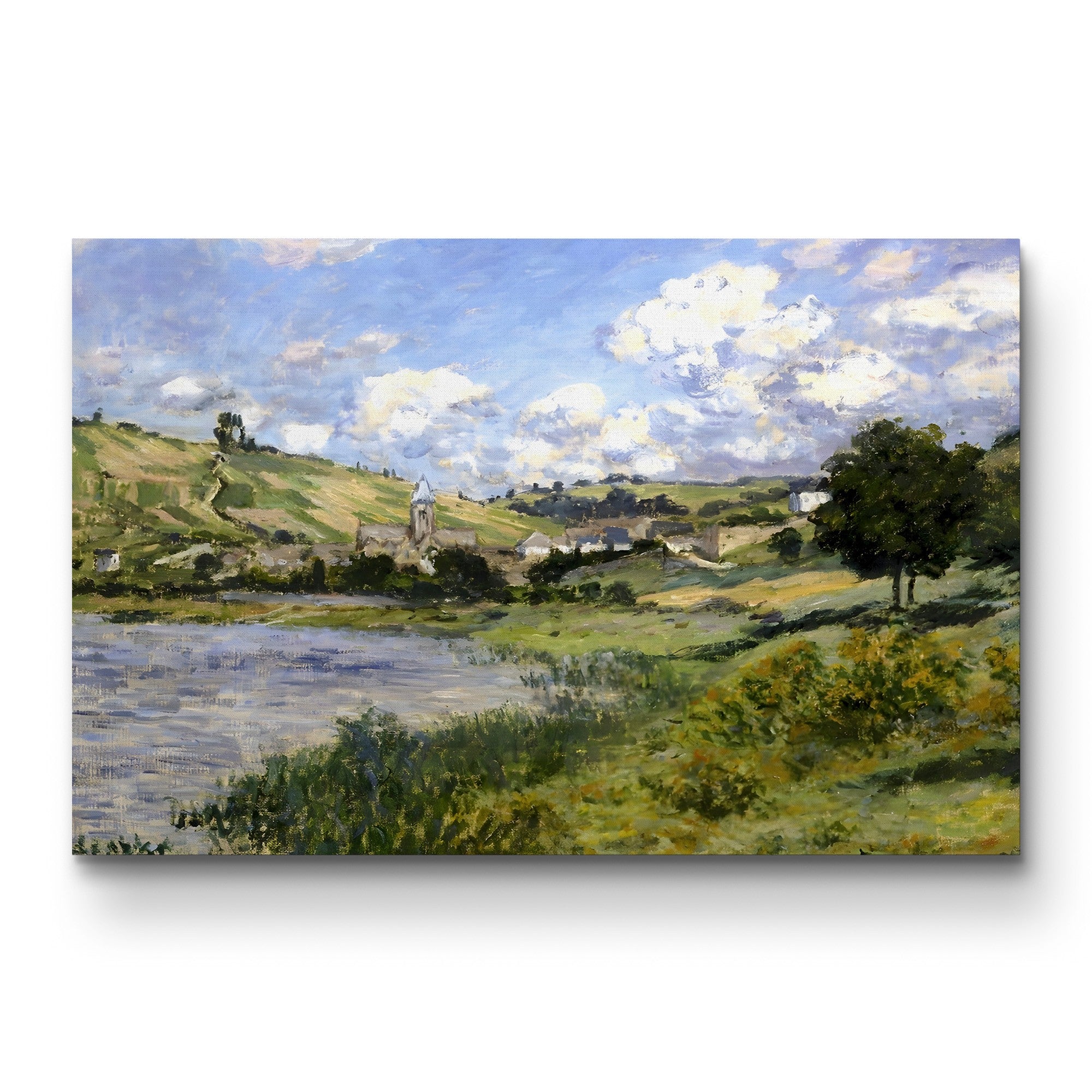 Landscape at Vétheuil (Paysage à Vétheuil), 1879 by Claude Monet