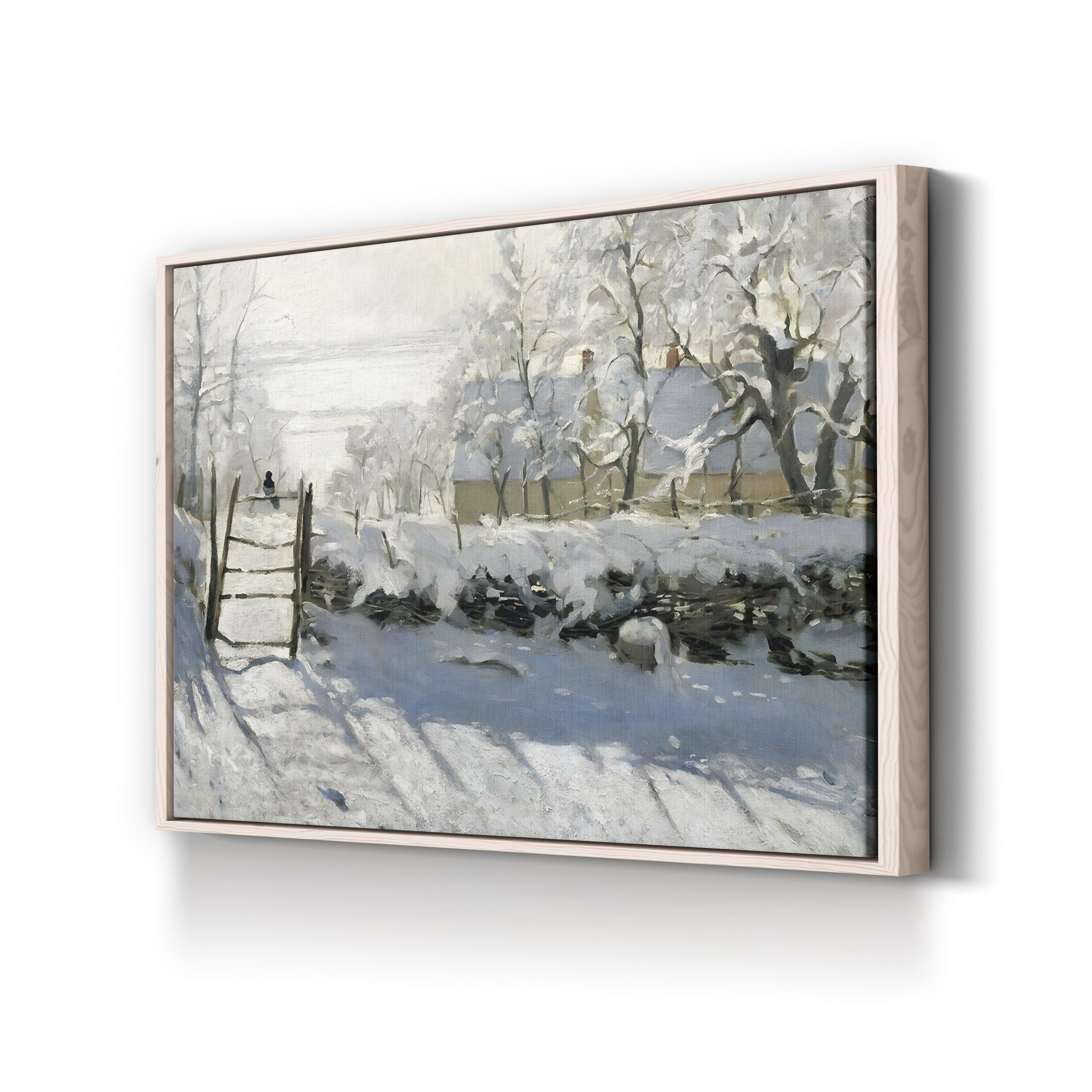 The Magpie (La Pie), 1868-1869 by Claude Monet