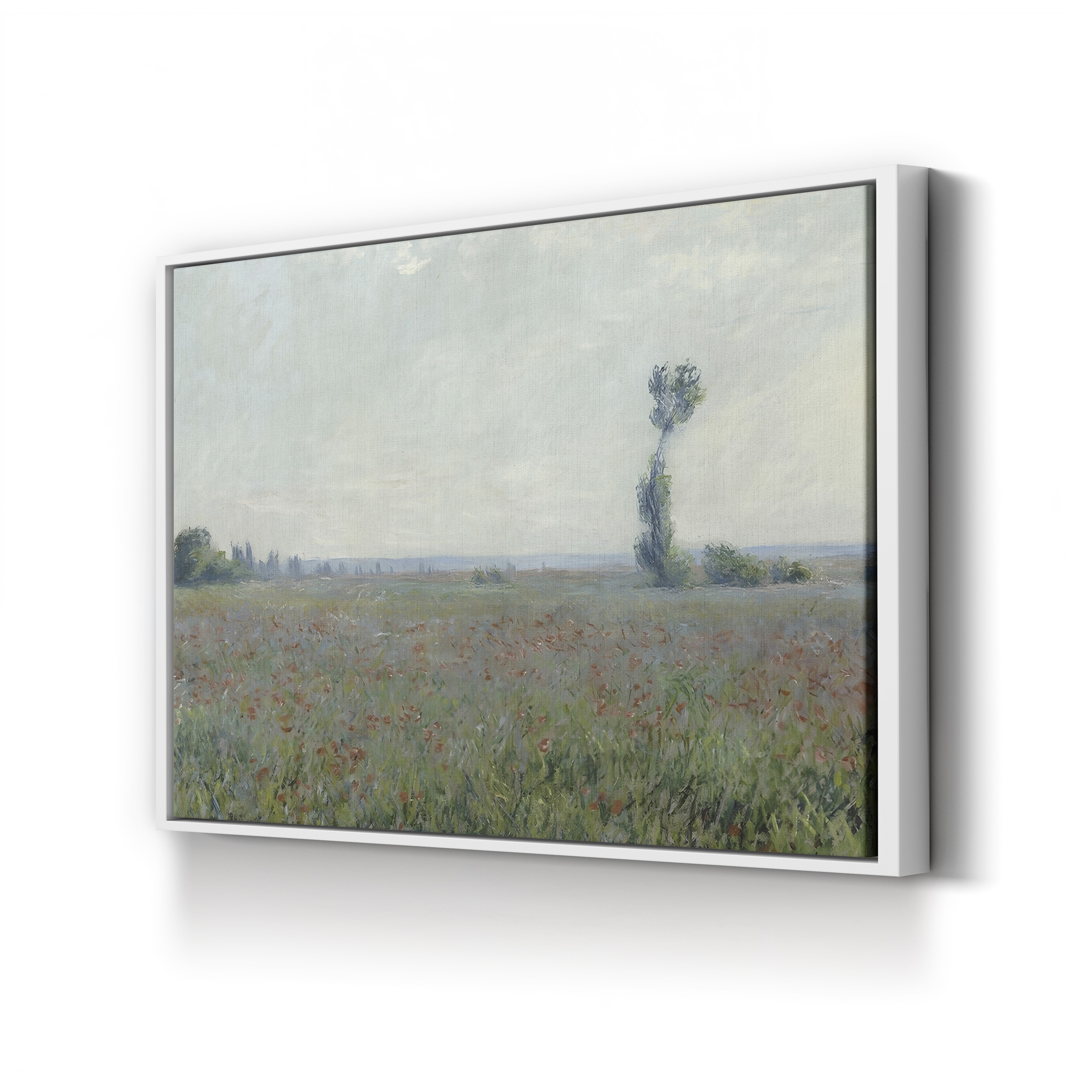 Champ de Coquelicots, 1881 – Claude Monet Wall Art | Impressionist Poppy Field Canvas Print