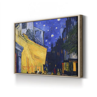 Detail of Café Terrace, Place du Forum, Arles (Terrasse du café le soir), 1888 by Vincent van Gogh.