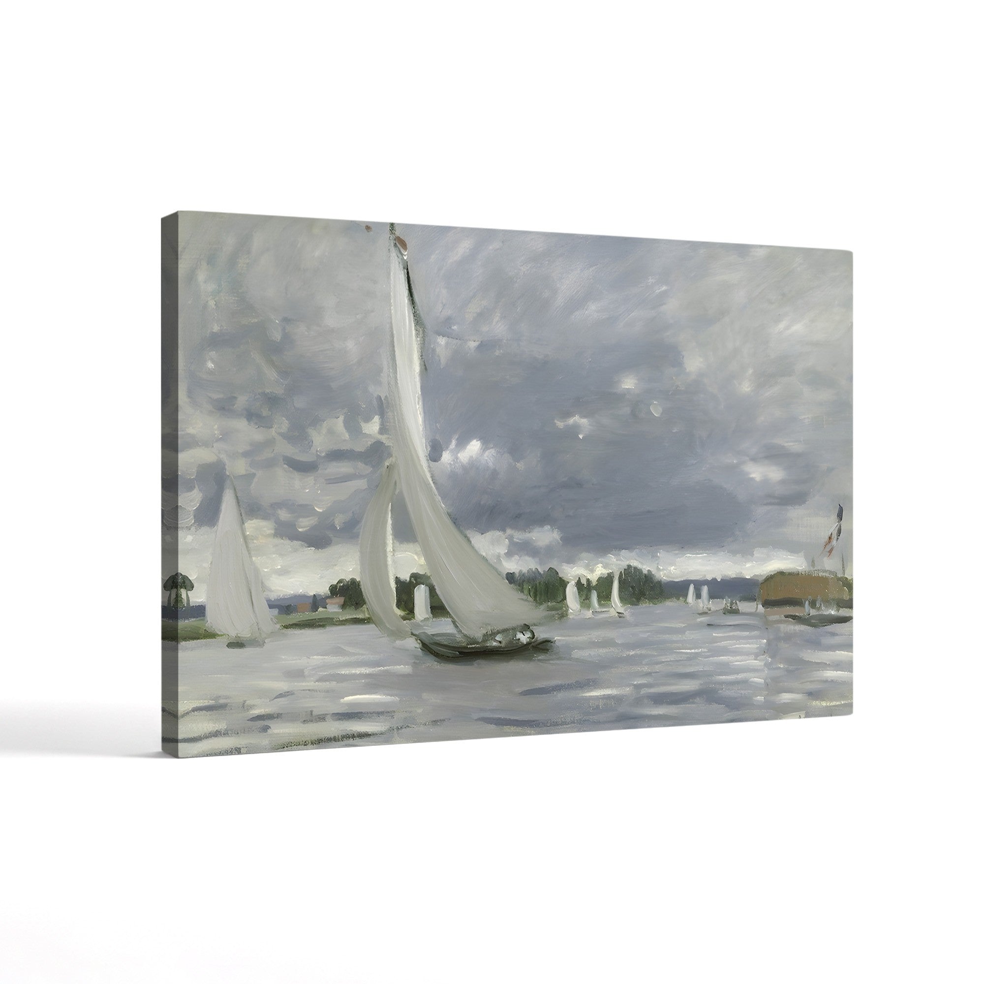 Regatta at Argenteuil (Régates à Argenteuil), 1872 by Claude Monet