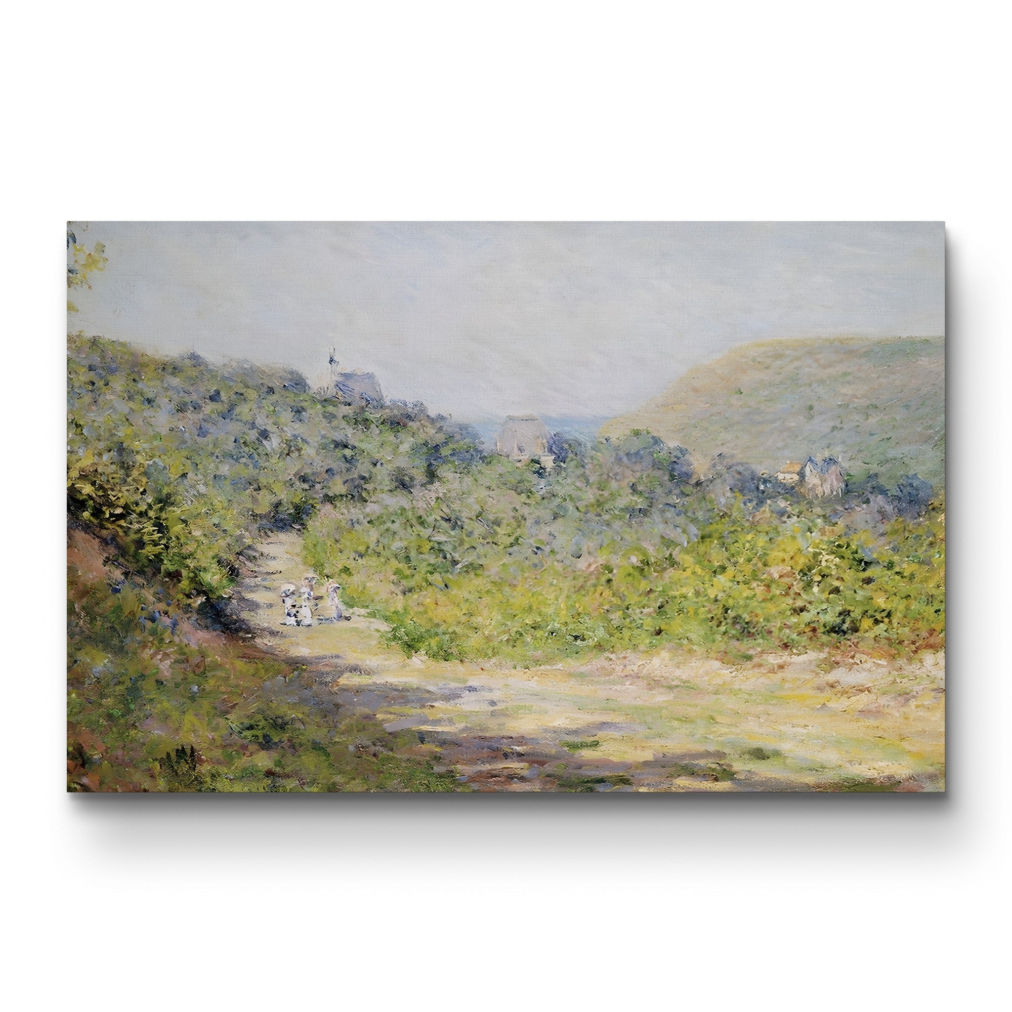 Aux Petites Dalles, 1884 – Claude Monet Wall Art | Impressionist Normandy Coastal Canvas Print