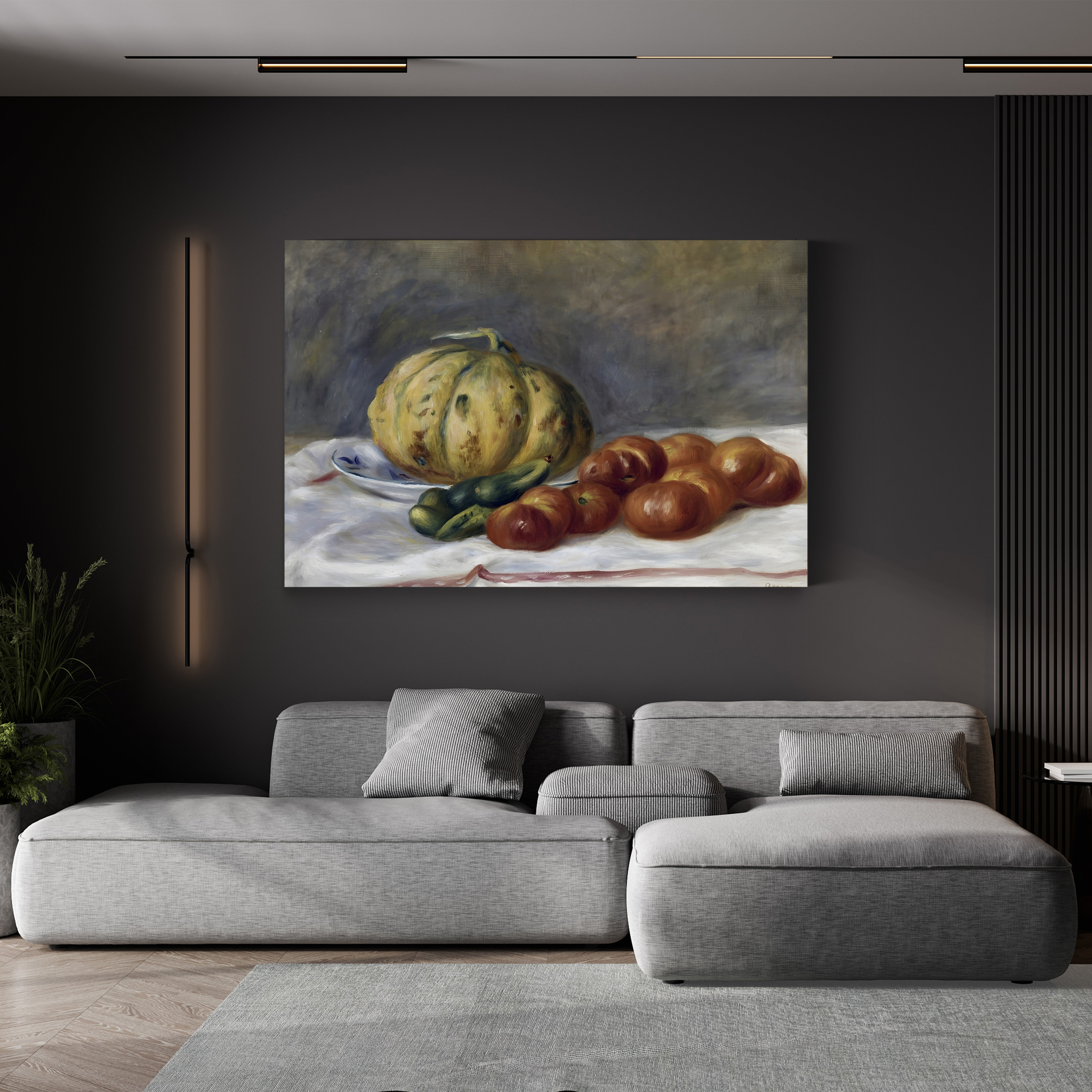 Melon and Tomatoes, 1903 – Renoir Wall Art | Still Life Canvas