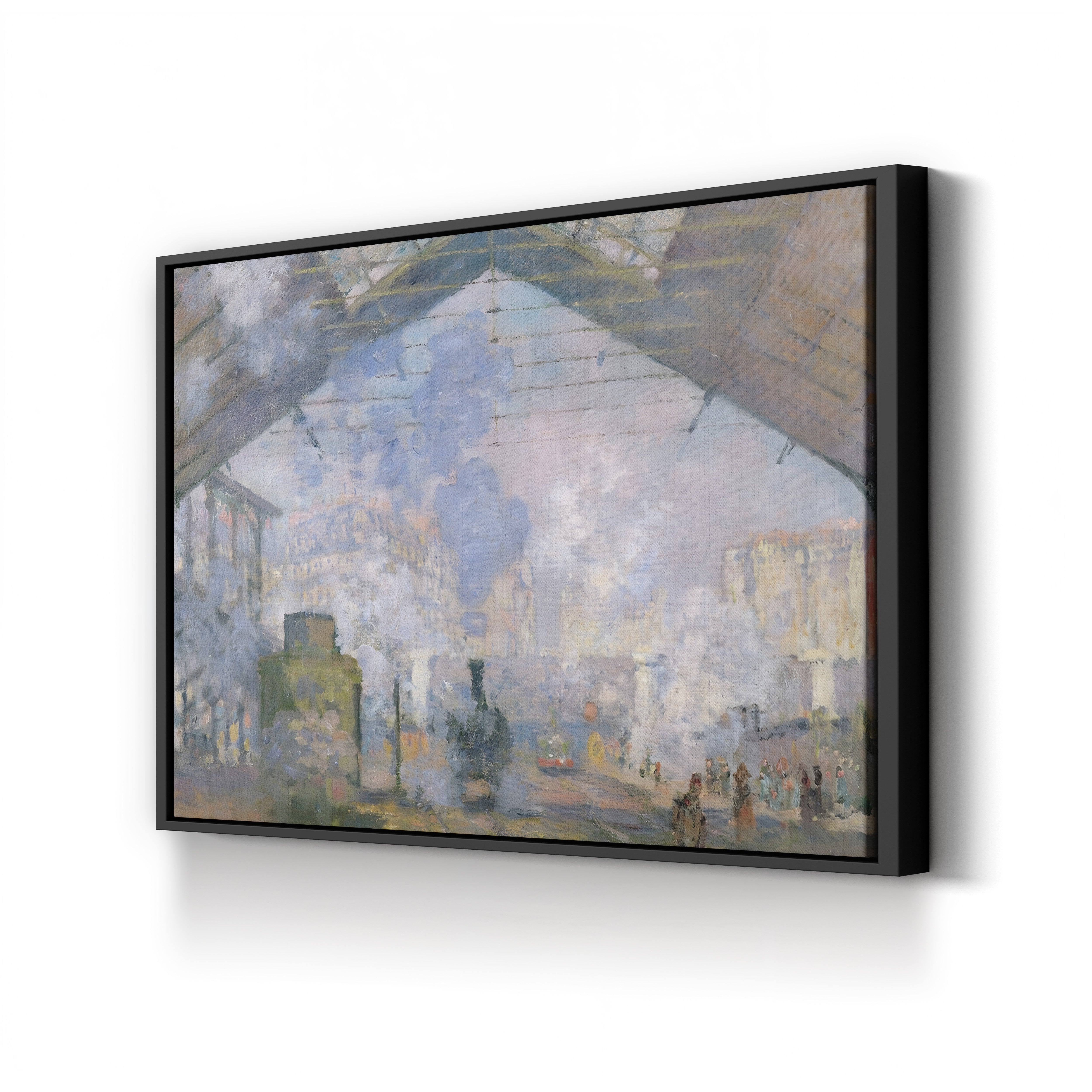 The Gare Saint-Lazare (La Gare Saint-Lazare), 1877 by Claude Monet