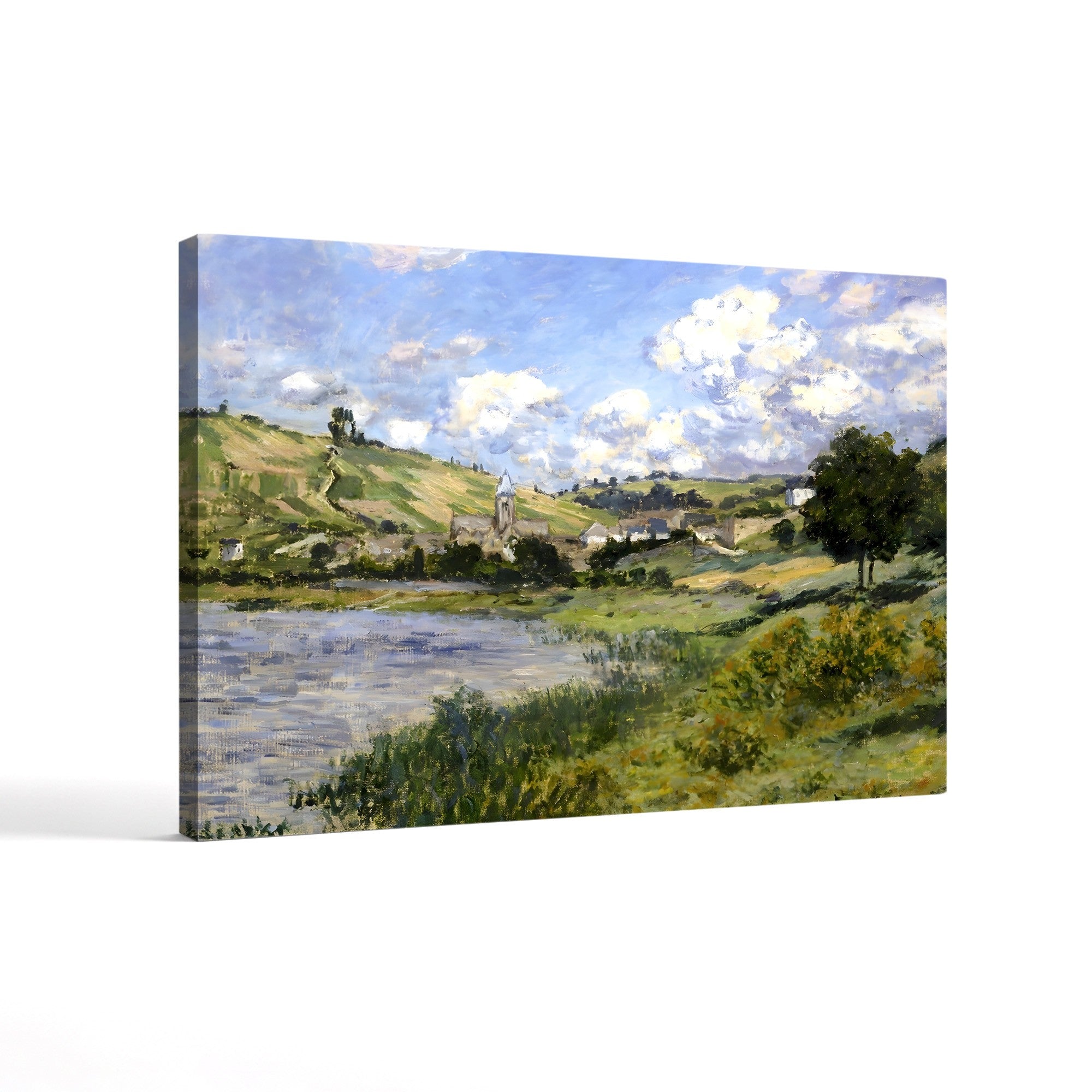 Landscape at Vétheuil (Paysage à Vétheuil), 1879 by Claude Monet